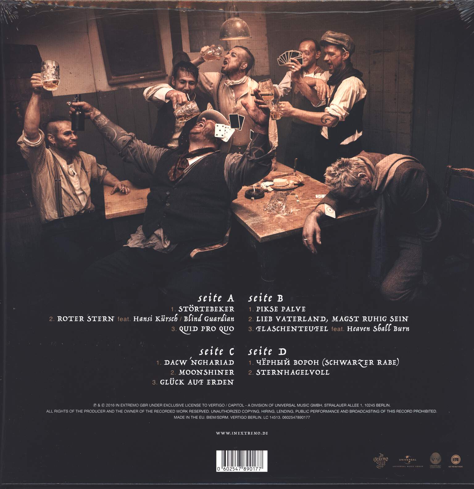In Extremo: Quid Pro Quo, 2×LP (Vinyl)