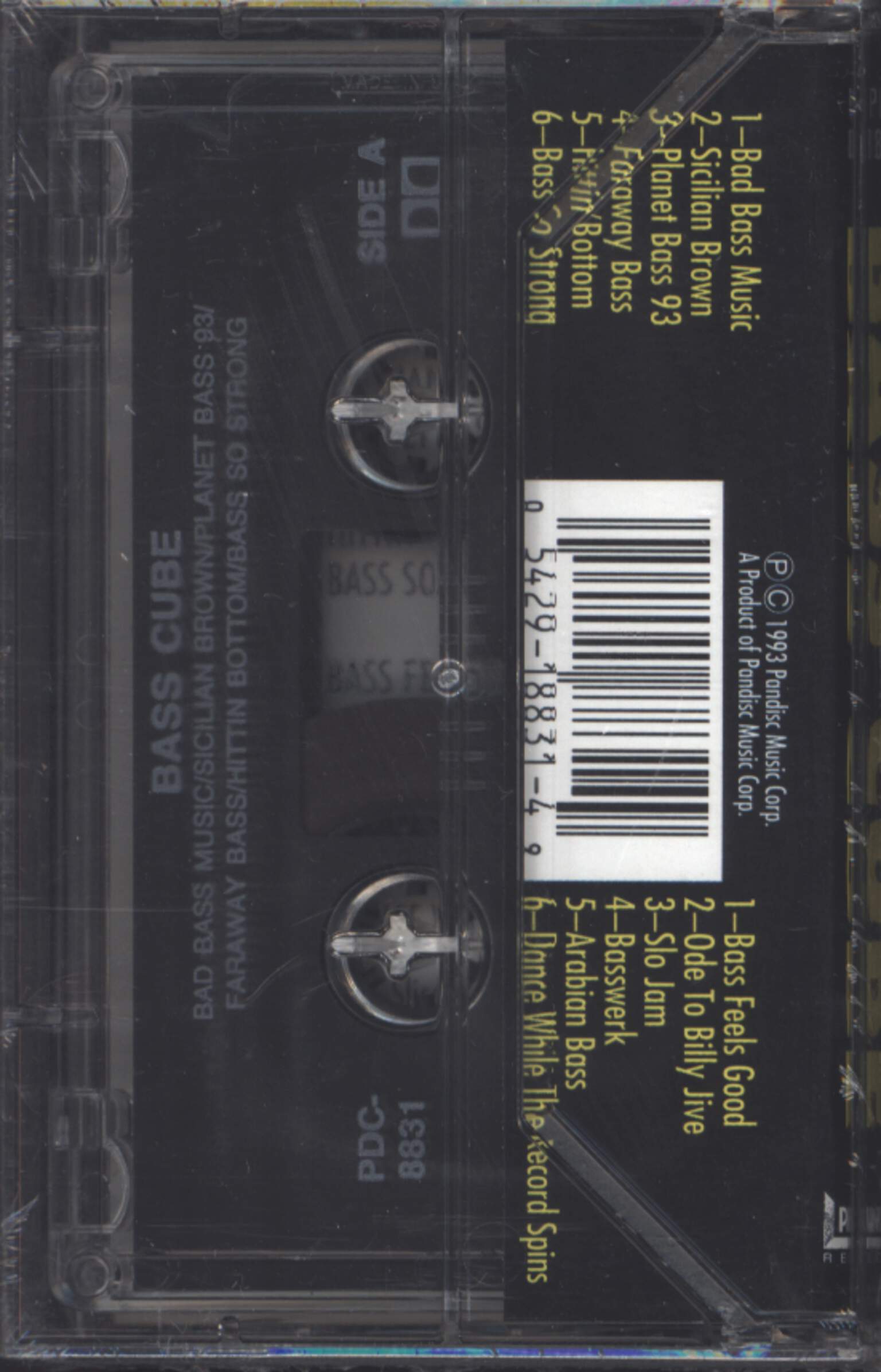 Bass Cube: Bass Cube, Tape
