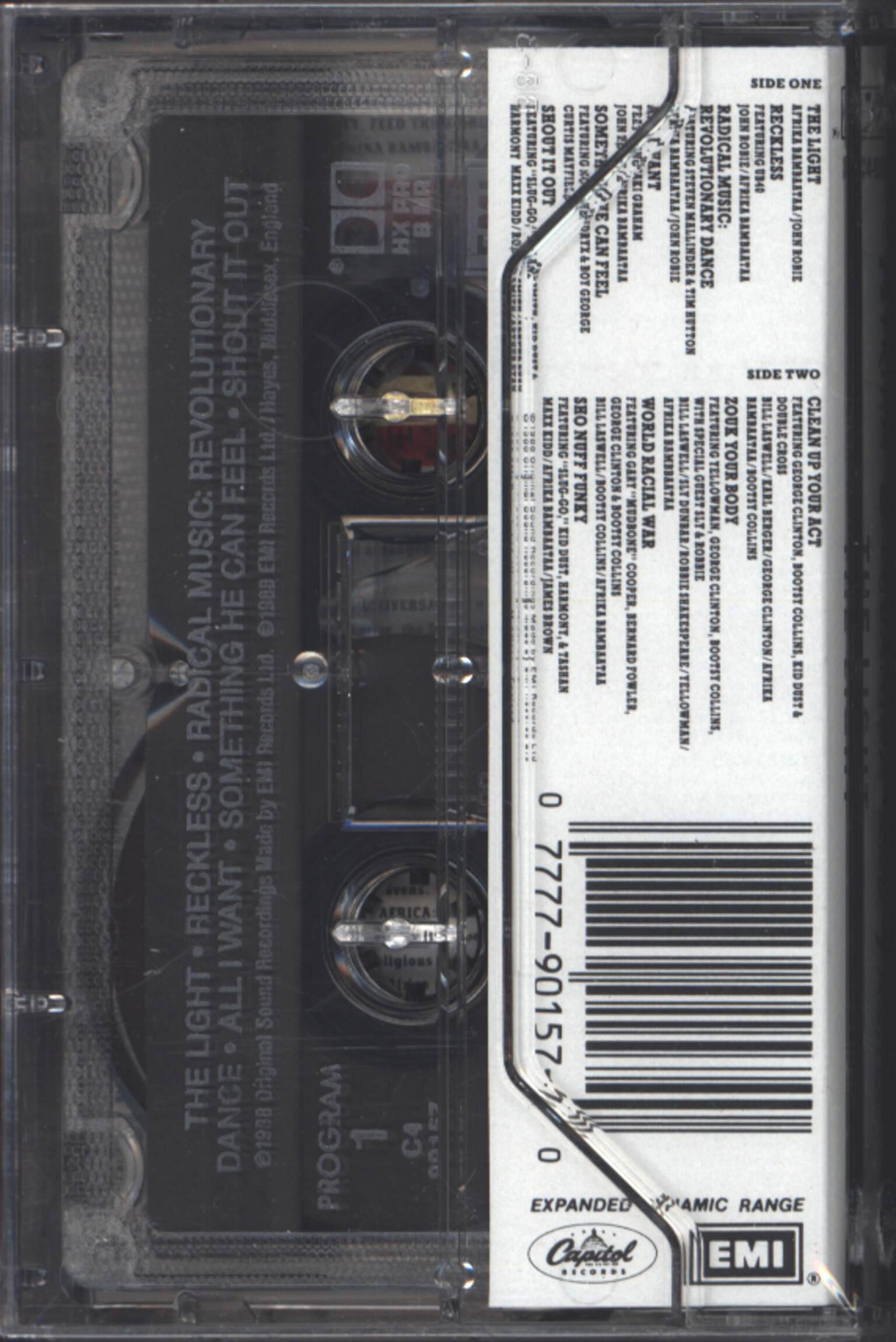 Afrika Bambaataa & Family: The Light, Tape