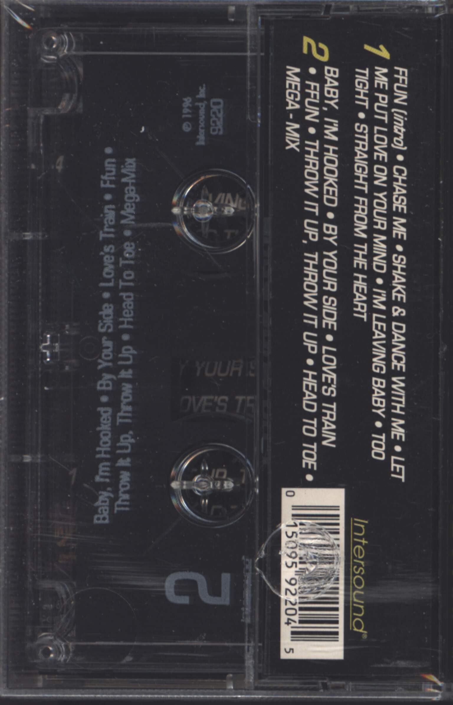 Con Funk Shun: Live For Ya A**, Compact Cassette