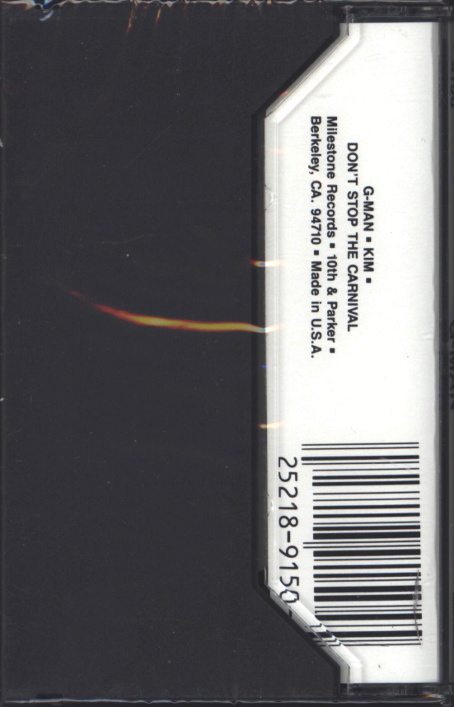 Sonny Rollins: G-Man, Compact Cassette