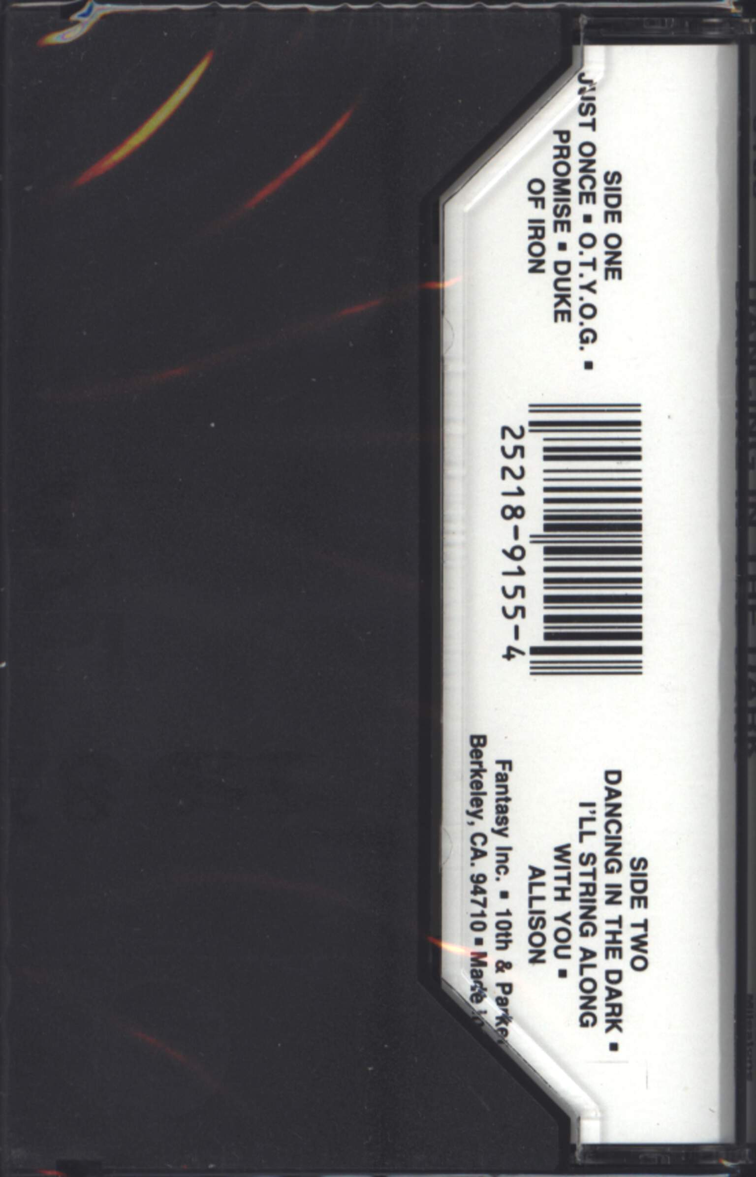 Sonny Rollins: Dancing In The Dark, Compact Cassette