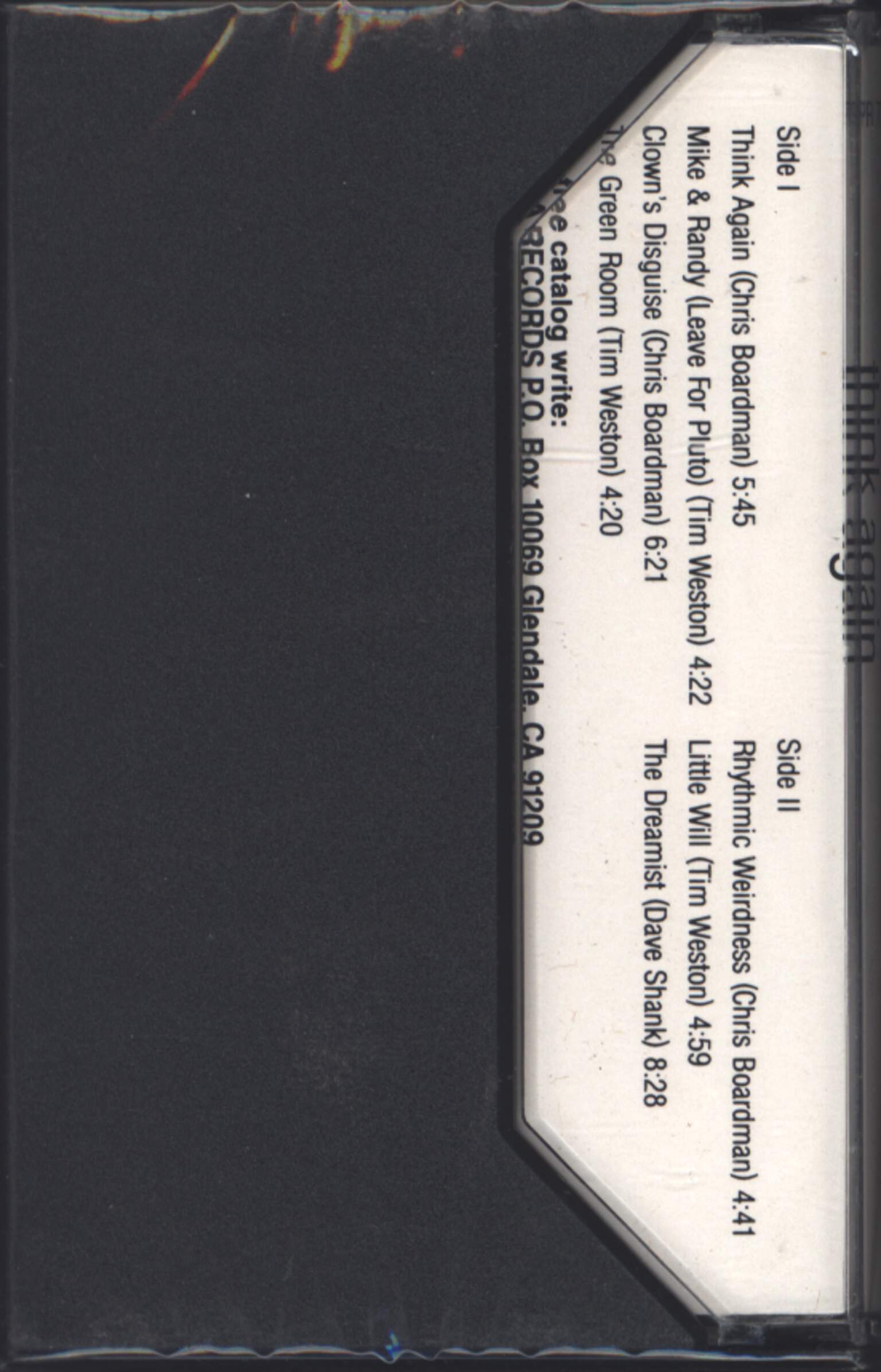 Wishful Thinking: Think Again, Compact Cassette