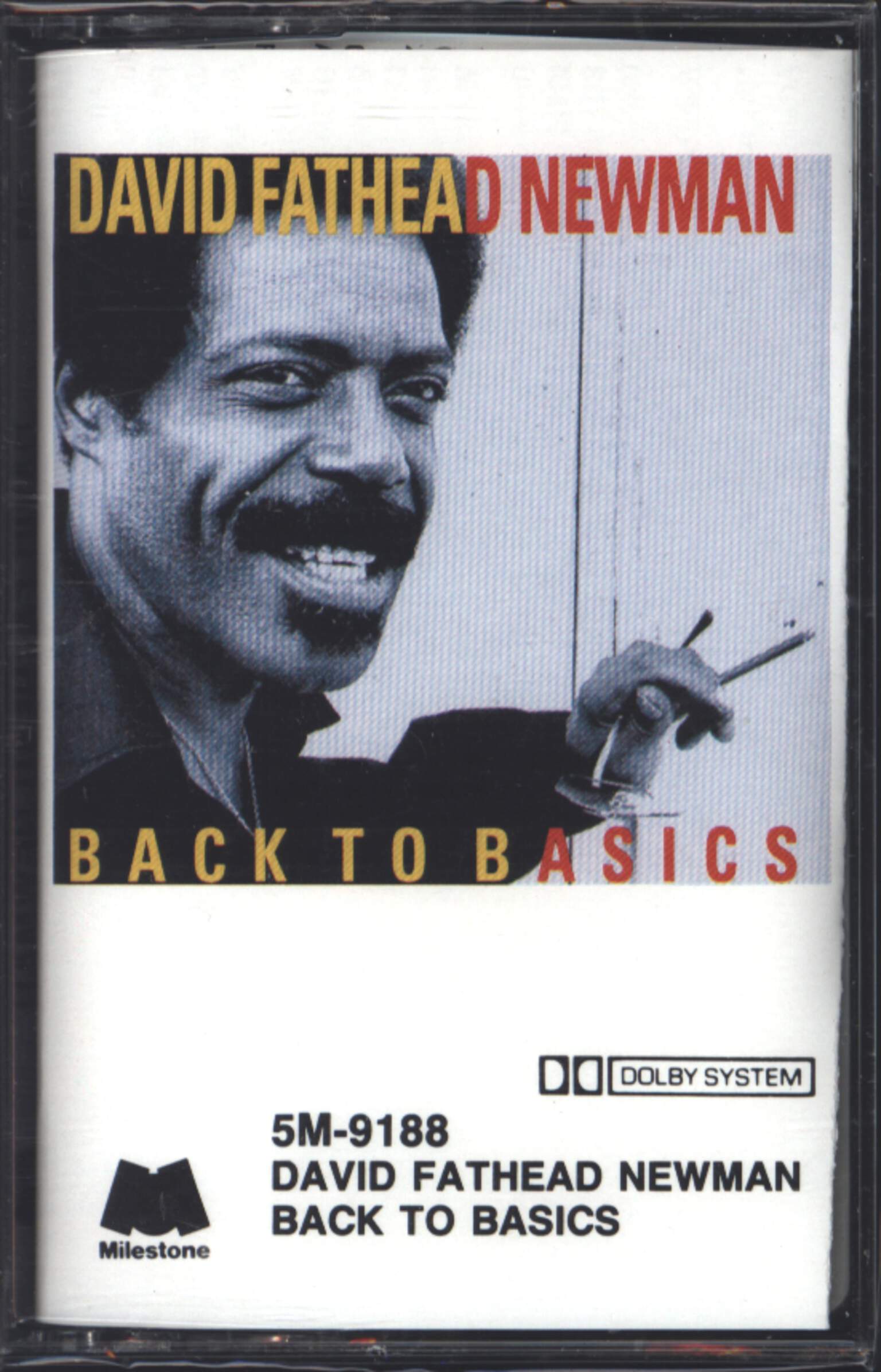 David "Fathead" Newman: Back To Basics, Compact Cassette