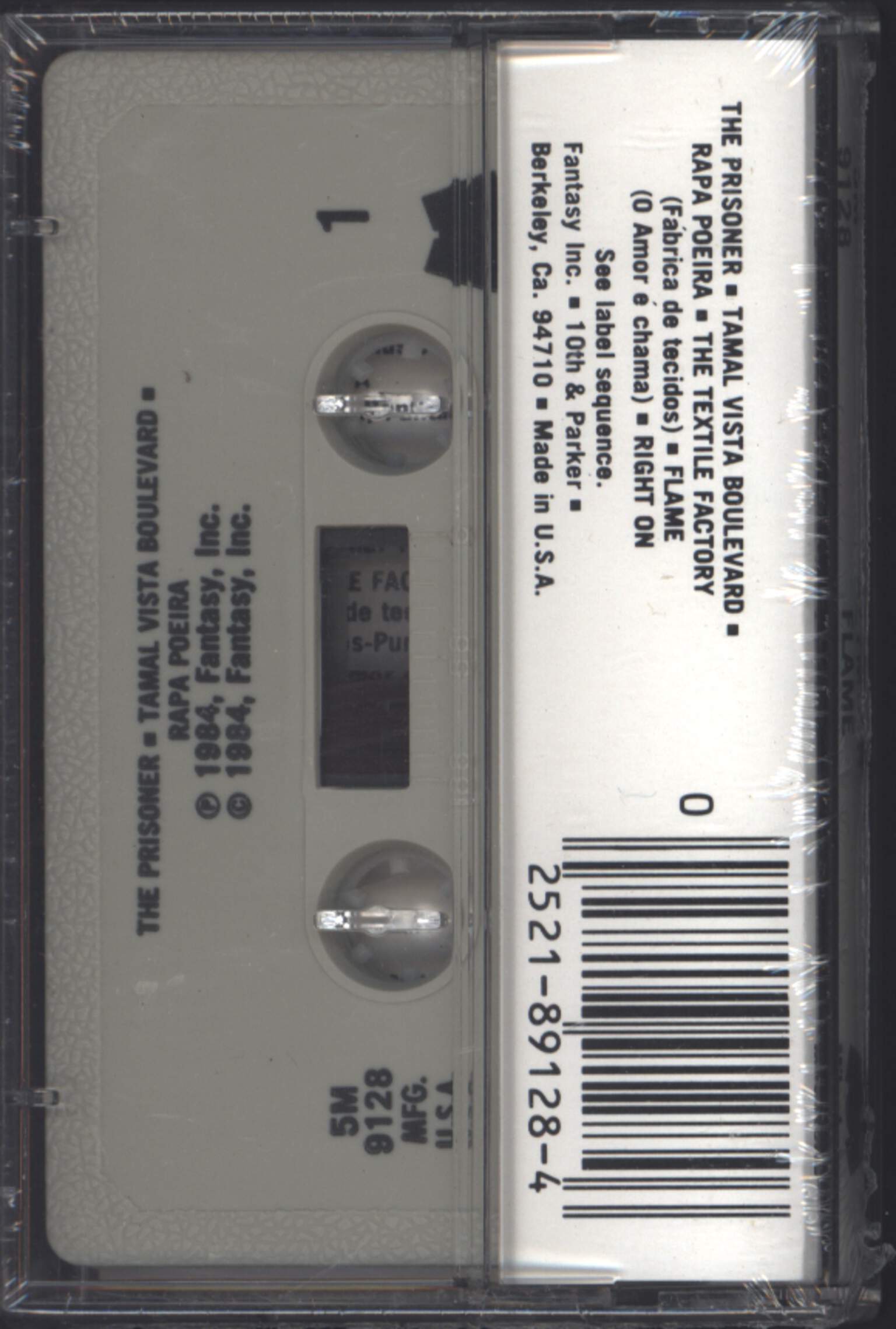 Azymuth: Flame, Compact Cassette