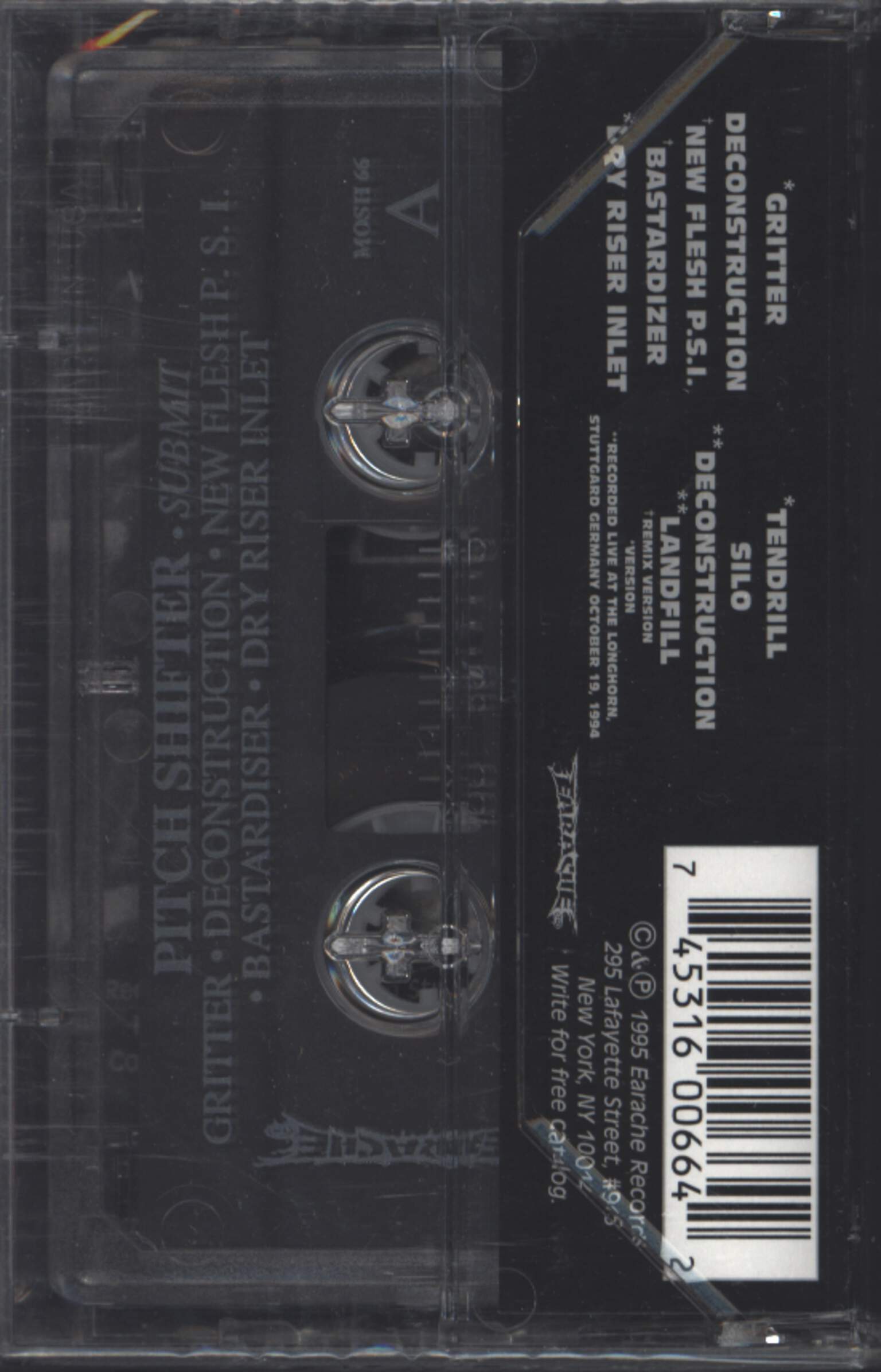 Pitchshifter: Submit, Compact Cassette