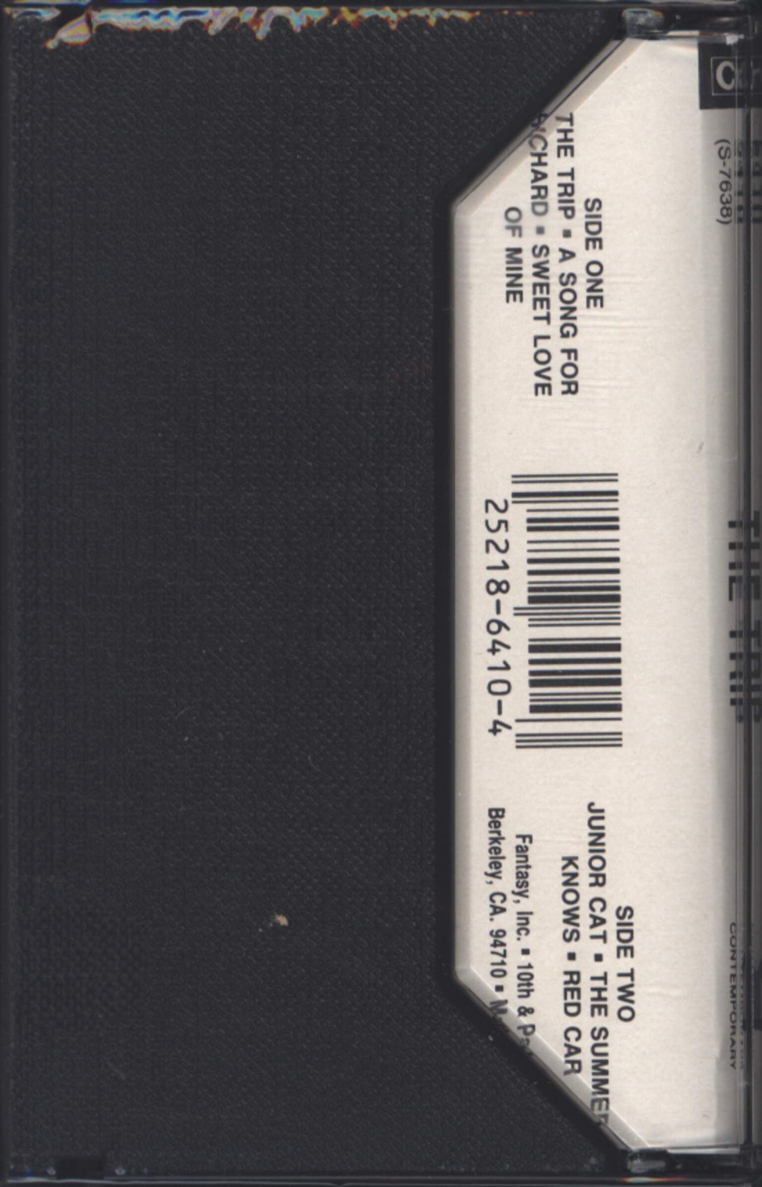 Art Pepper: The Trip, Compact Cassette
