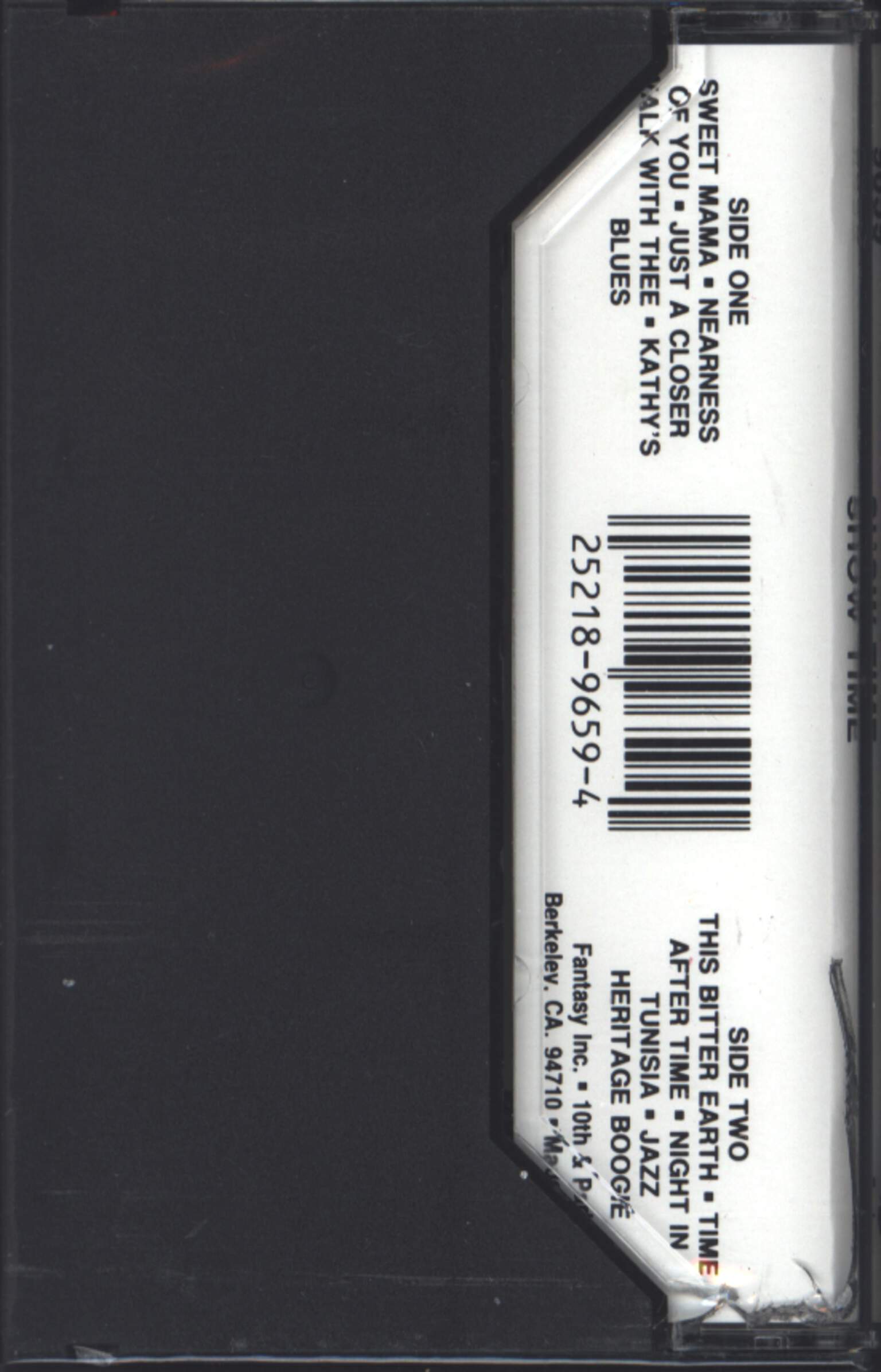 Arnett Cobb: Show Time, Tape