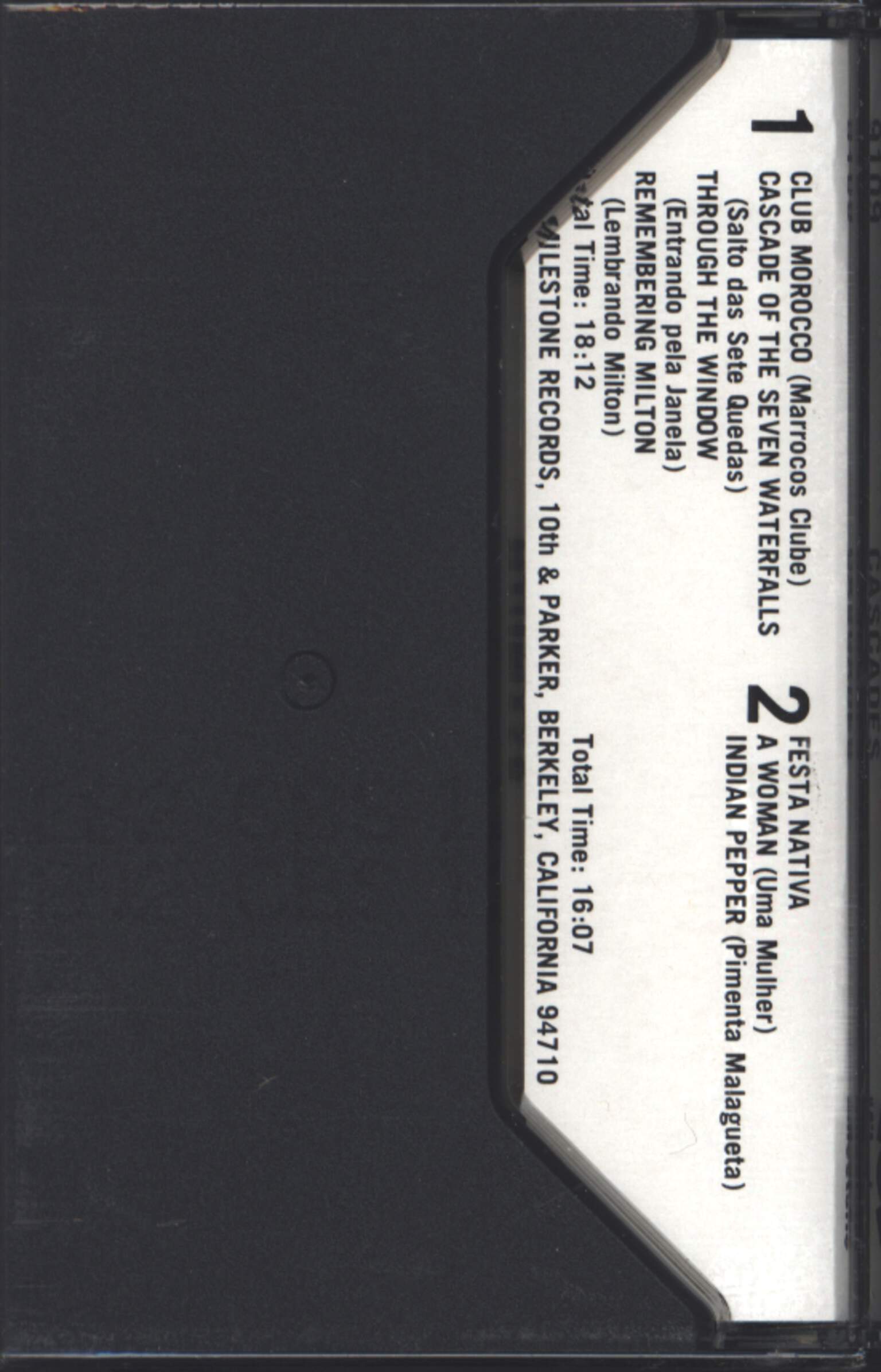 Azymuth: Cascades, Compact Cassette