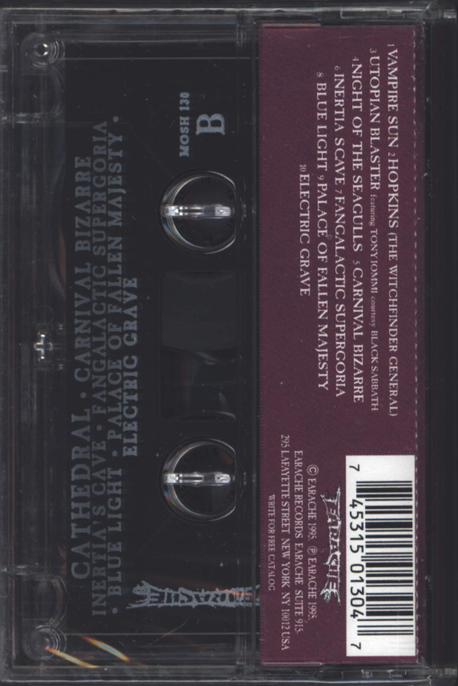 Cathedral: The Carnival Bizarre, Compact Cassette
