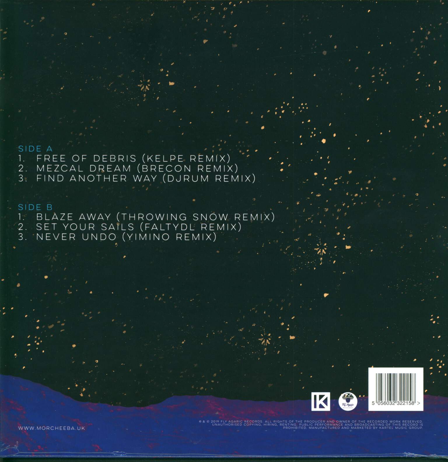 Morcheeba: Blazed Away, 12" Maxi Single (Vinyl)