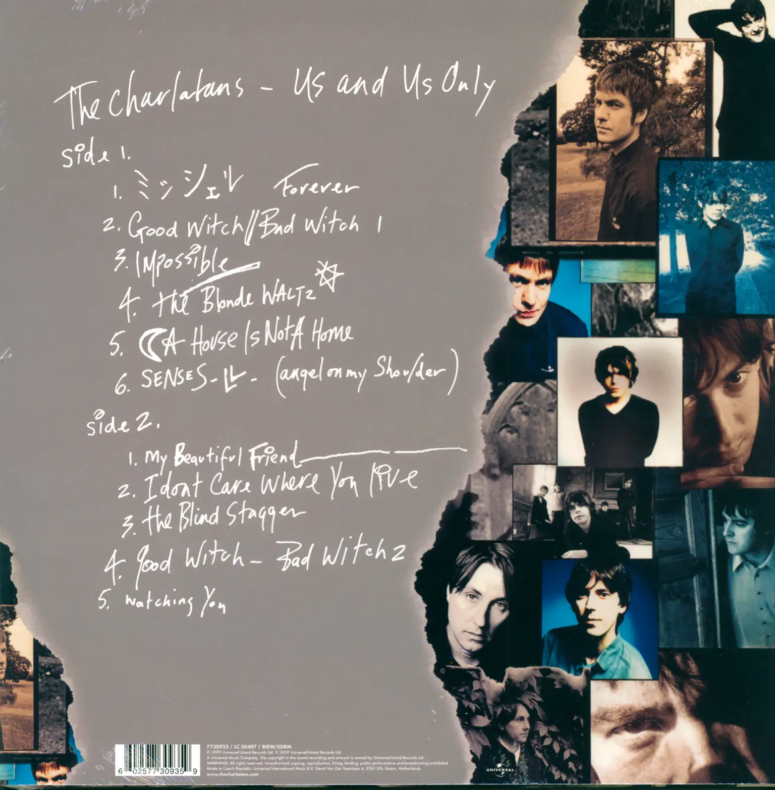 The Charlatans: Us And Us Only, LP (Vinyl)