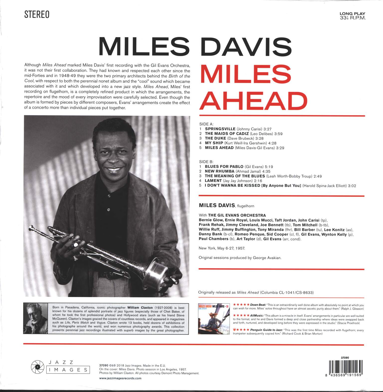 Miles Davis: Miles Ahead, LP (Vinyl)