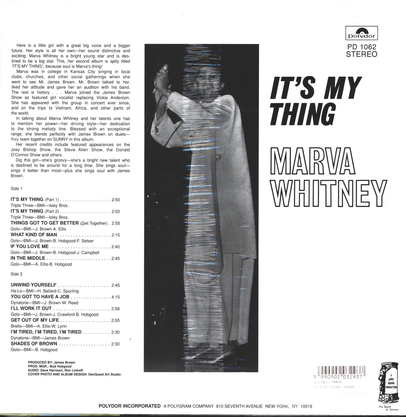 Marva Whitney: It's My Thing, LP (Vinyl)
