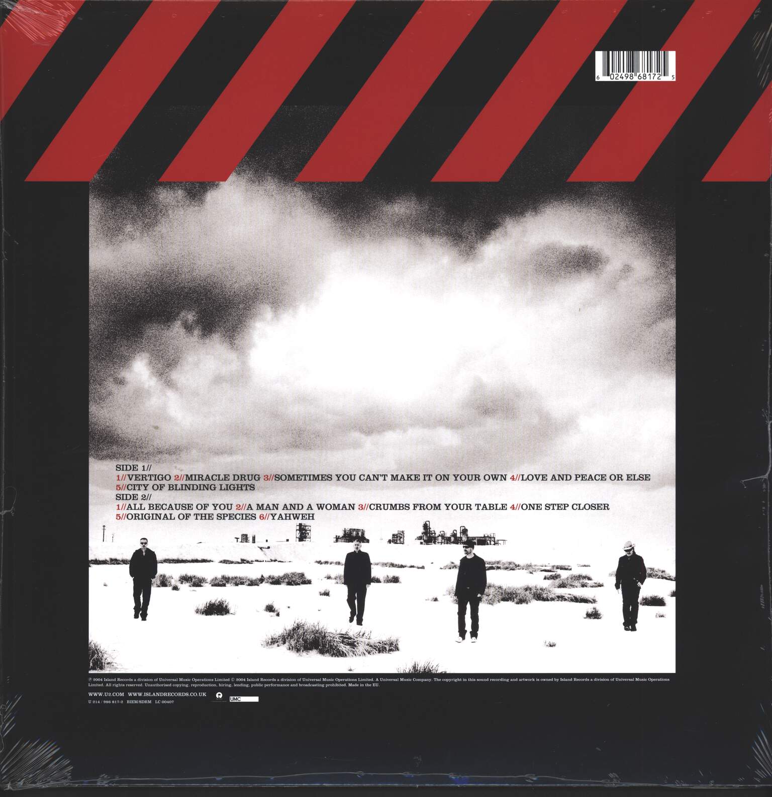 U2: How To Dismantle An Atomic Bomb, LP (Vinyl)