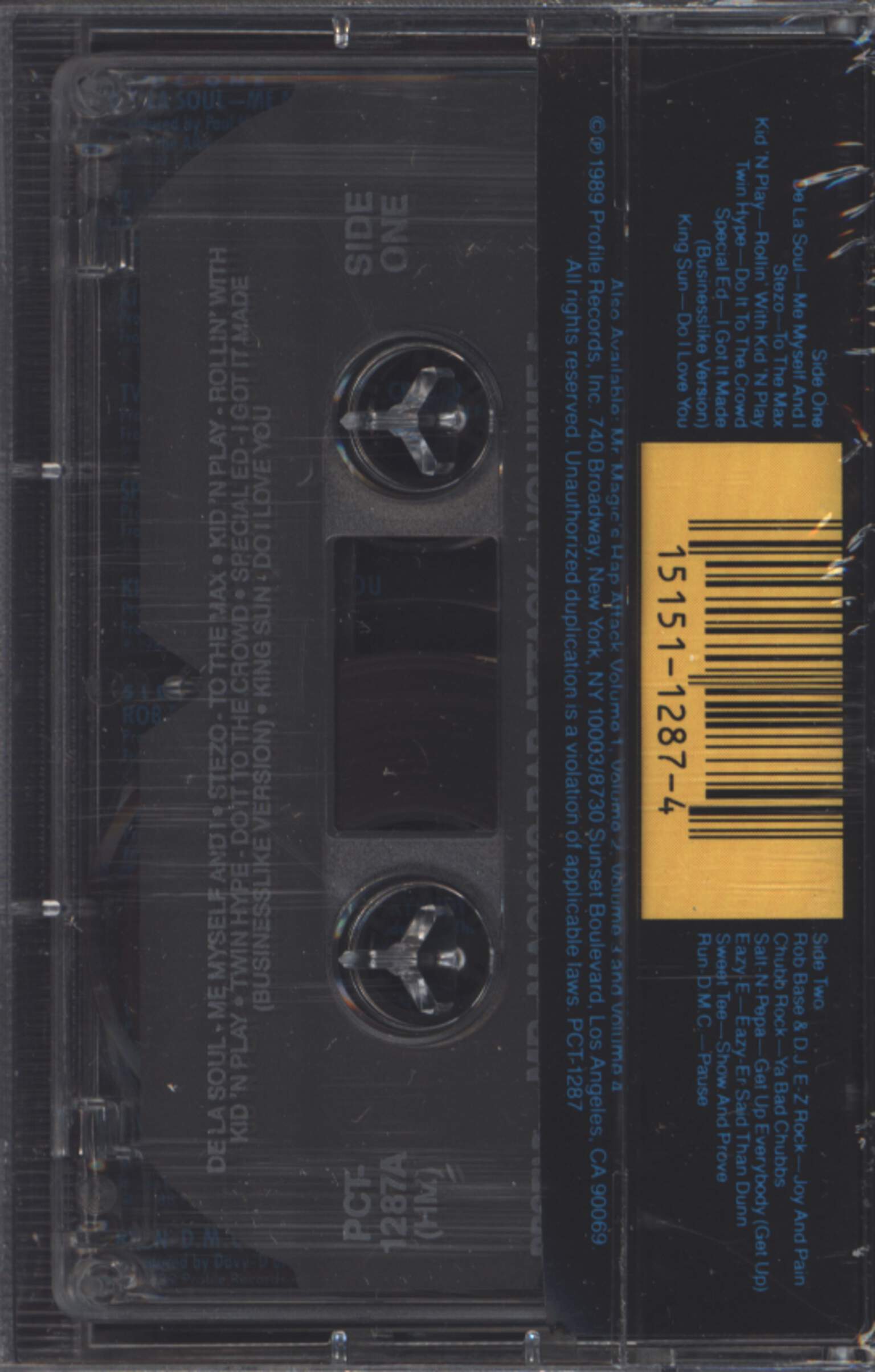 Mr. Magic: Mr. Magic's Rap Attack Volume 5, Tape