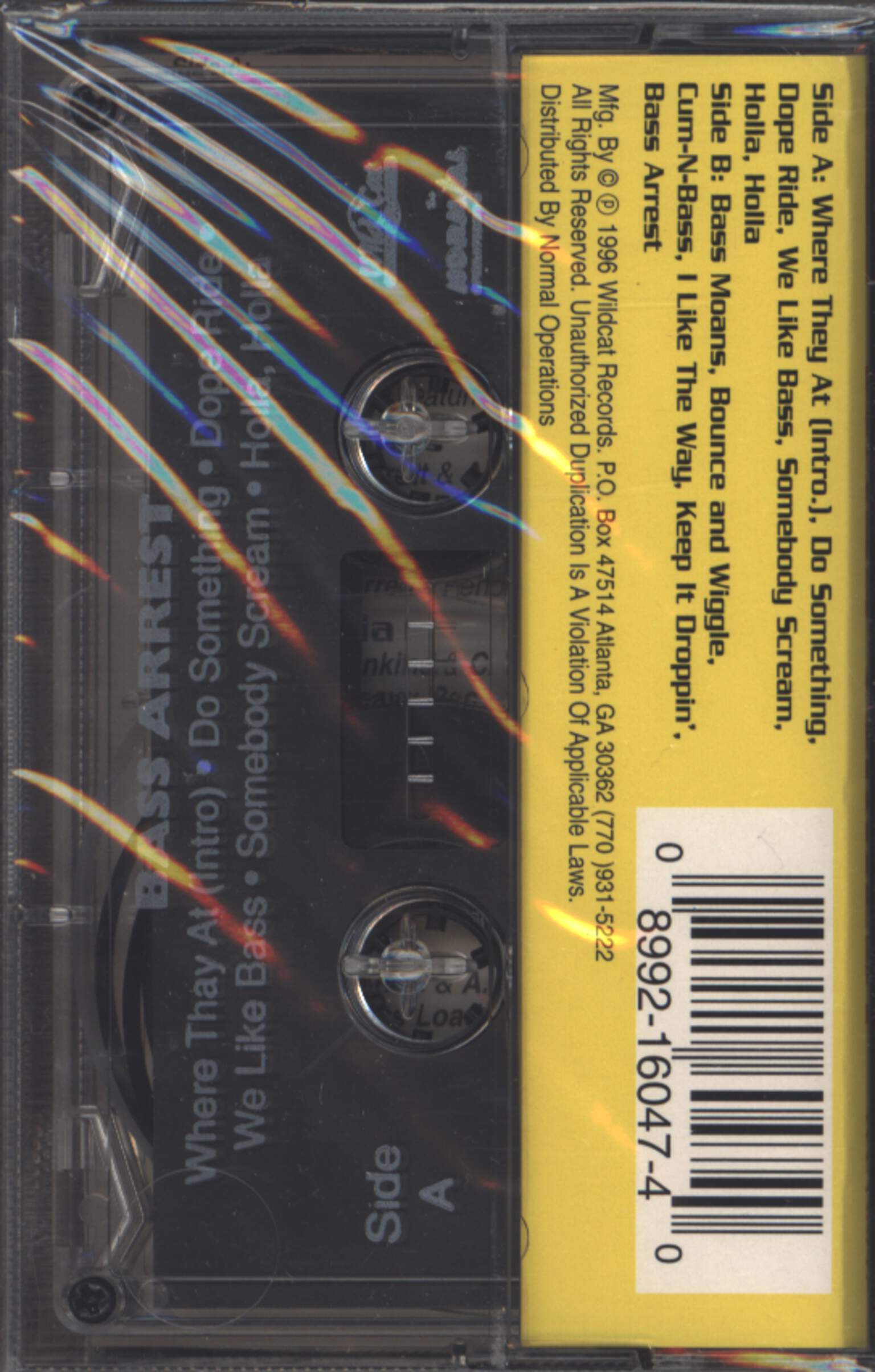 Various: Bass Arrest, Compact Cassette