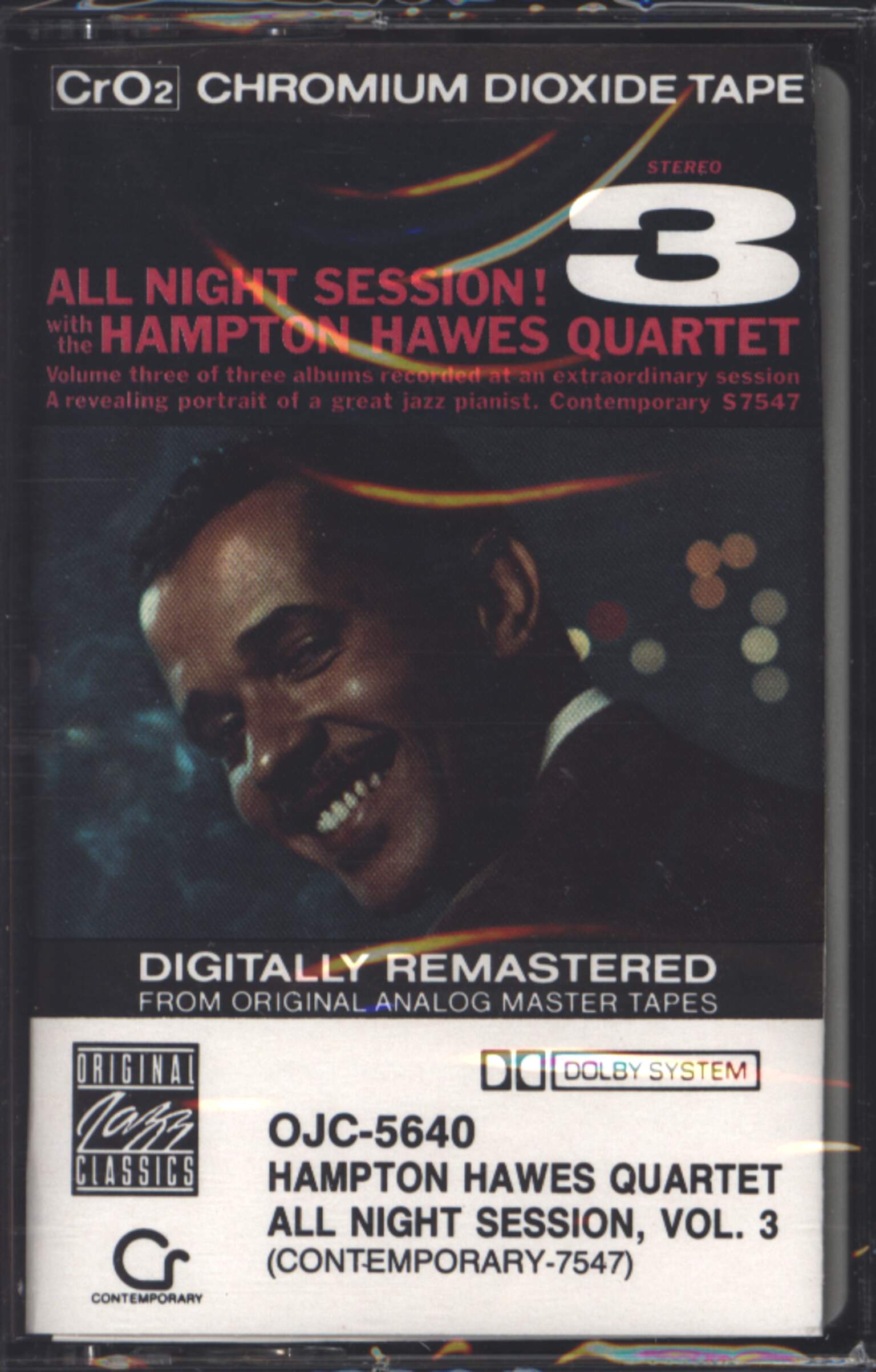 Hampton Hawes Quartet: All Night Session, Vol. 3, Tape