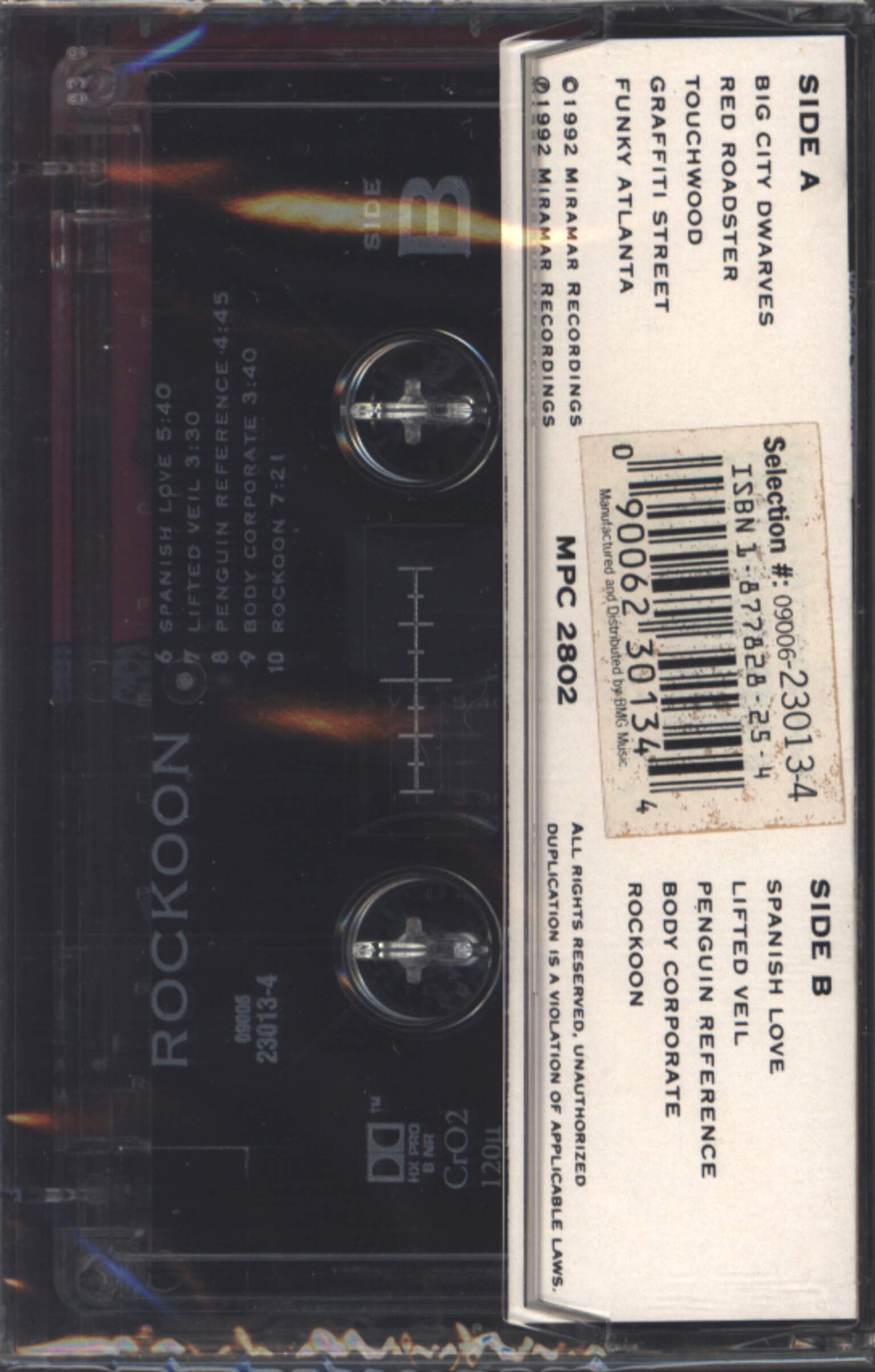Tangerine Dream: Rockoon, Tape