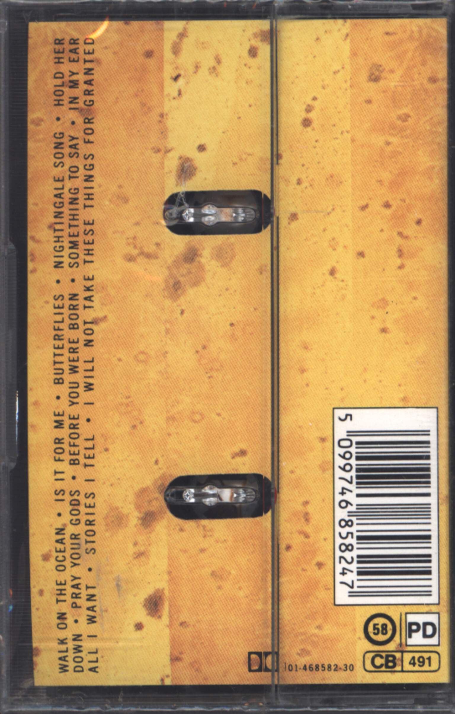 Toad The Wet Sprocket: Fear, Compact Cassette