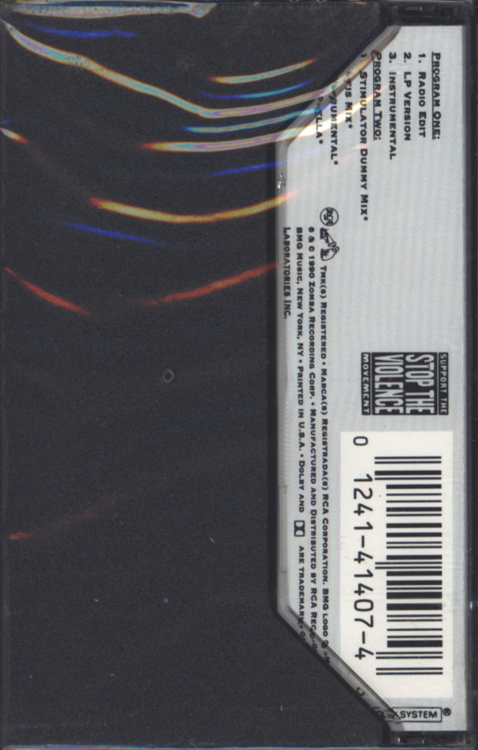 D-Nice: Crumbs On The Table, Tape