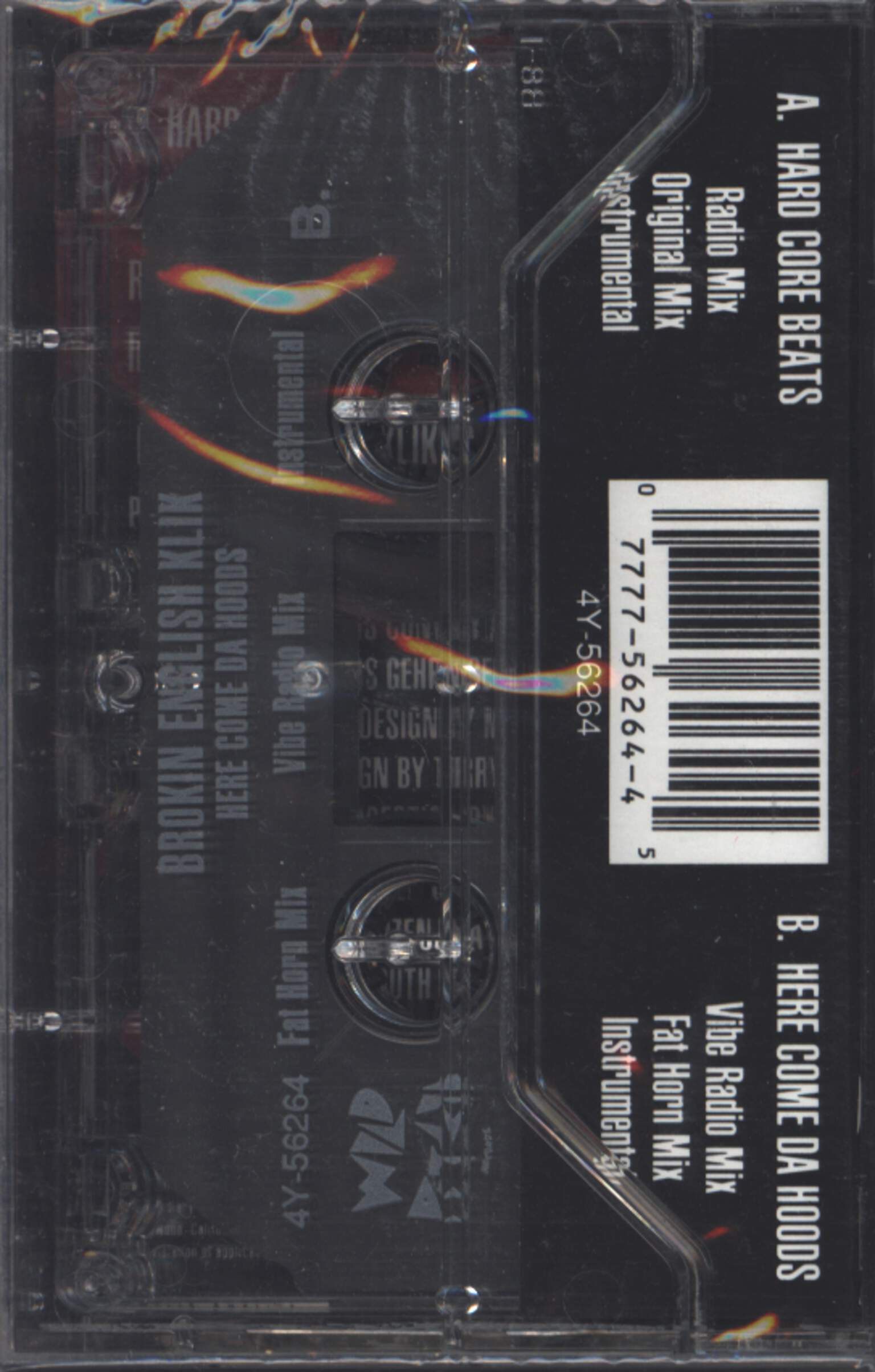 Brokin English Klik: Hard Core Beats / Here Come Da Hoods, Compact Cassette