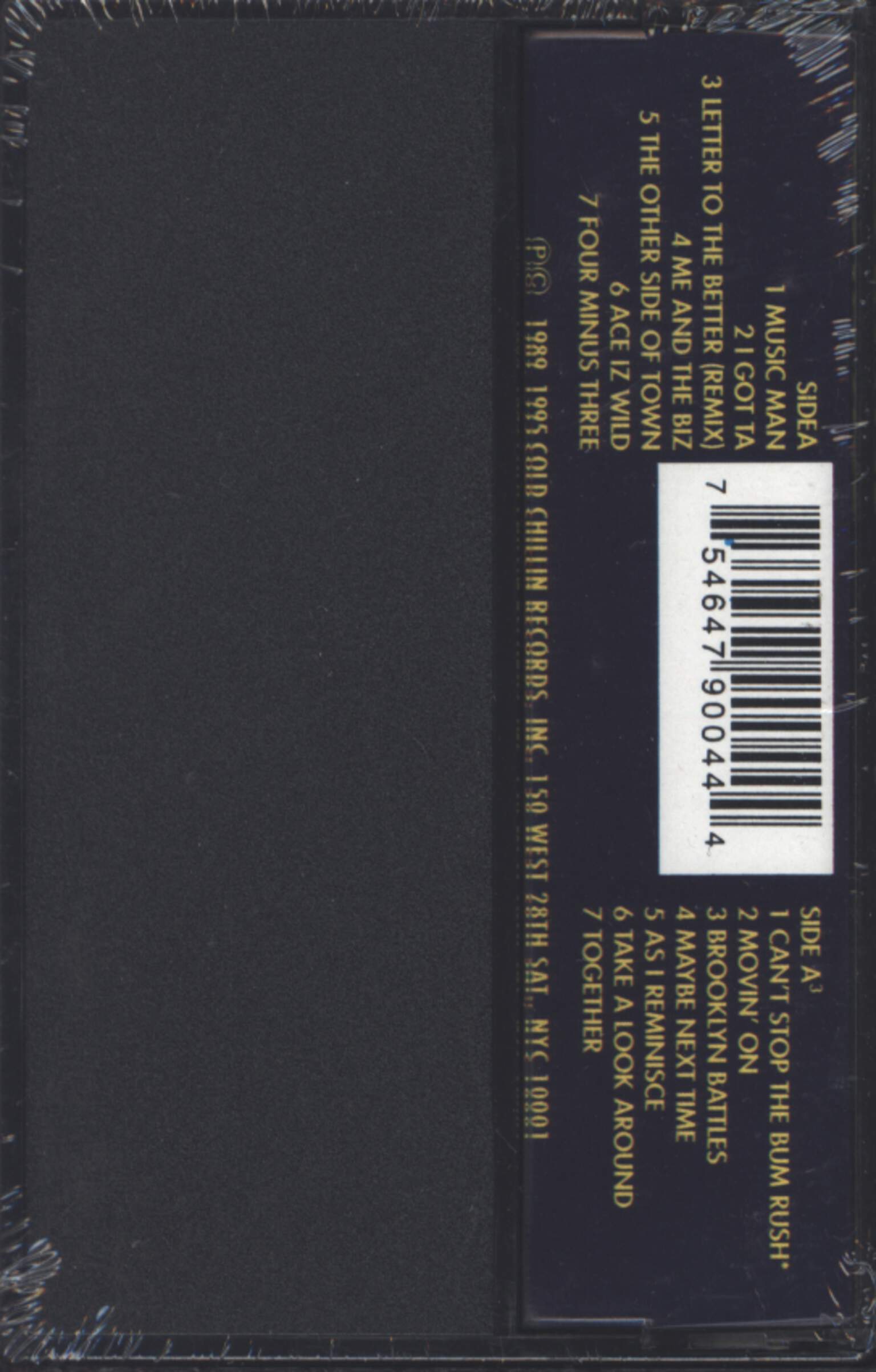 Masta Ace: Take A Look Around, Compact Cassette