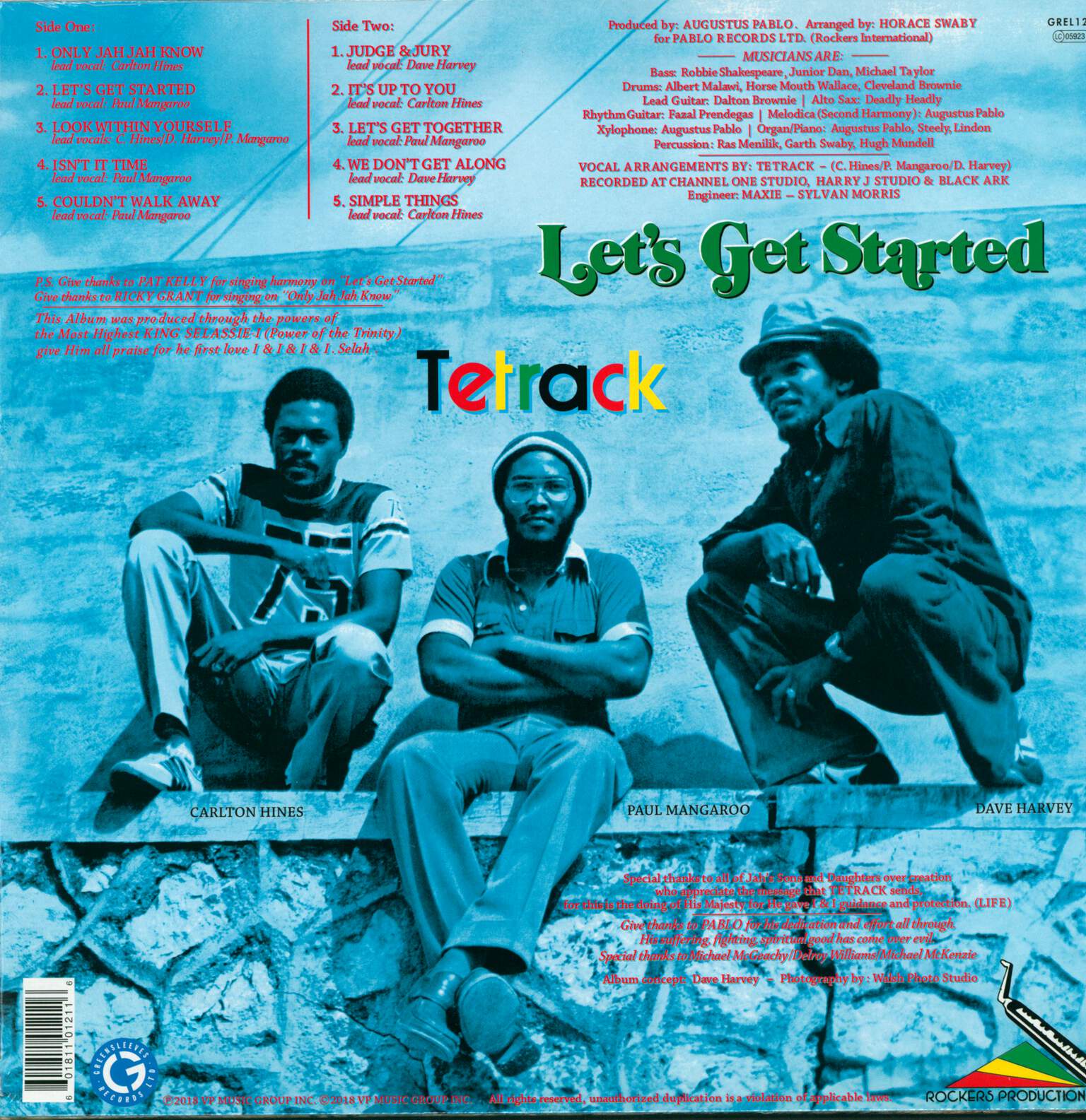 Tetrack: Let's Get Started, LP (Vinyl)
