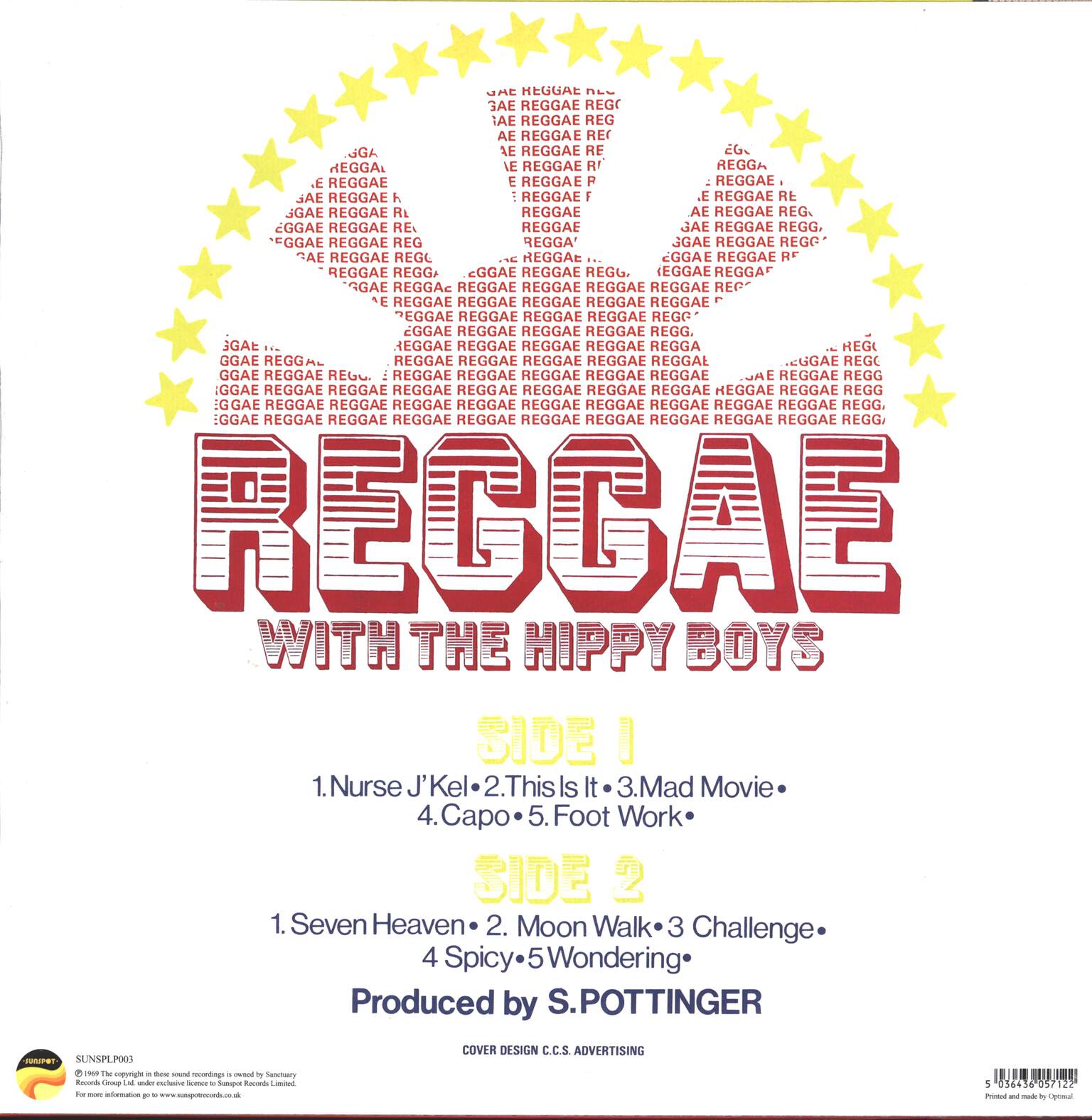 The Hippy Boys: Reggae With The Hippy Boys, LP (Vinyl)