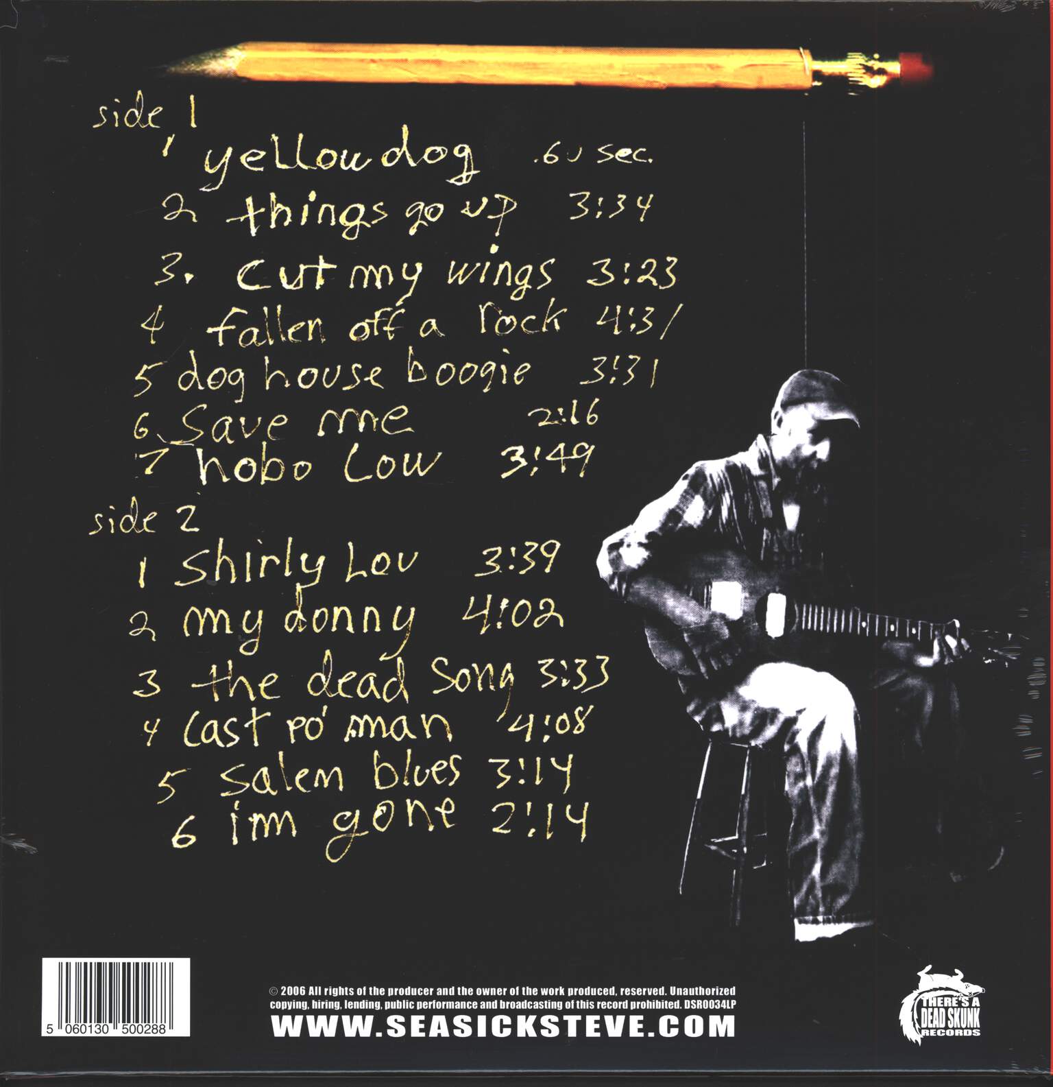 Seasick Steve: Dog House Music, LP (Vinyl)