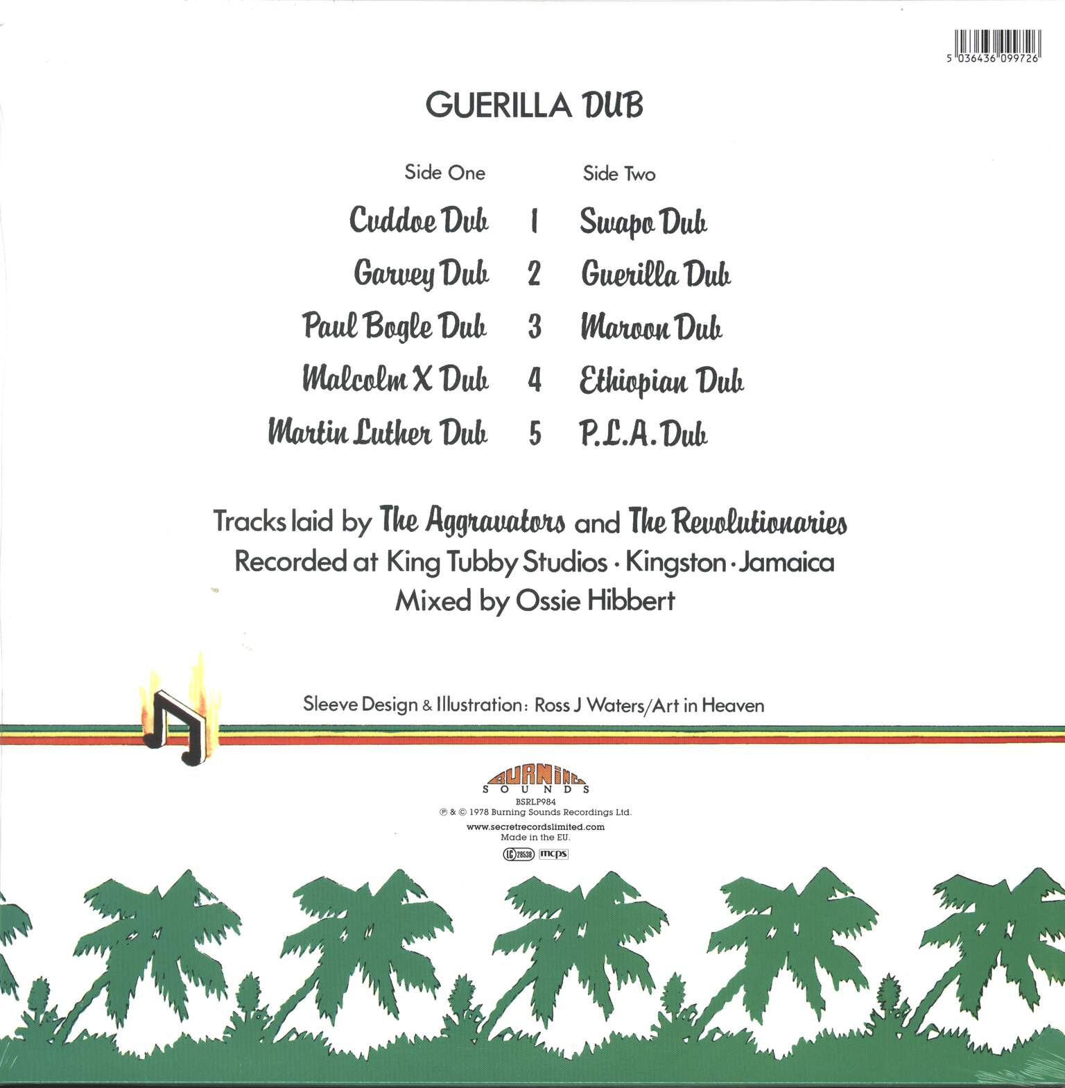 The Aggrovators: Guerilla Dub, LP (Vinyl)