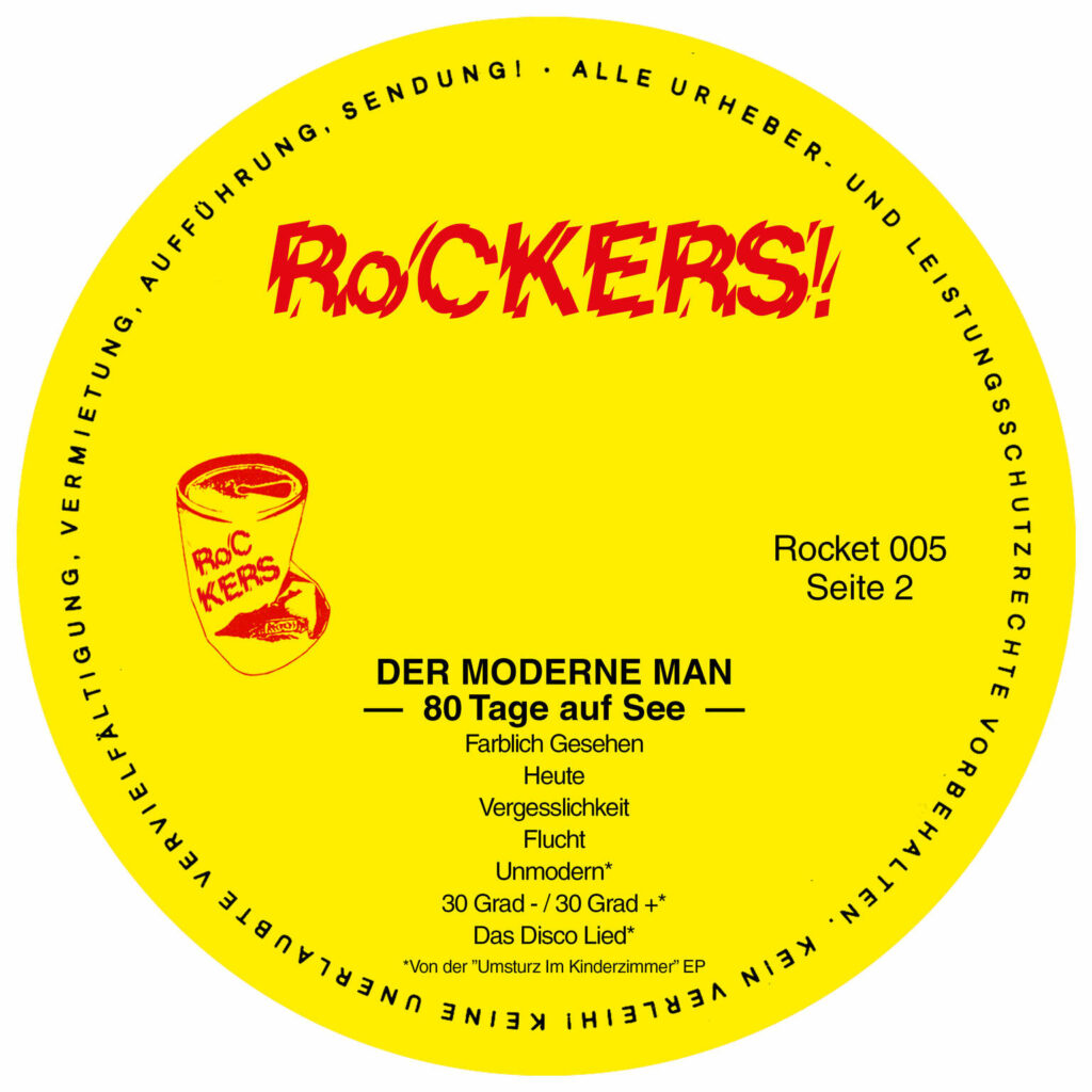 Der Moderne Man: 80 Tage Auf See, LP (Vinyl)
