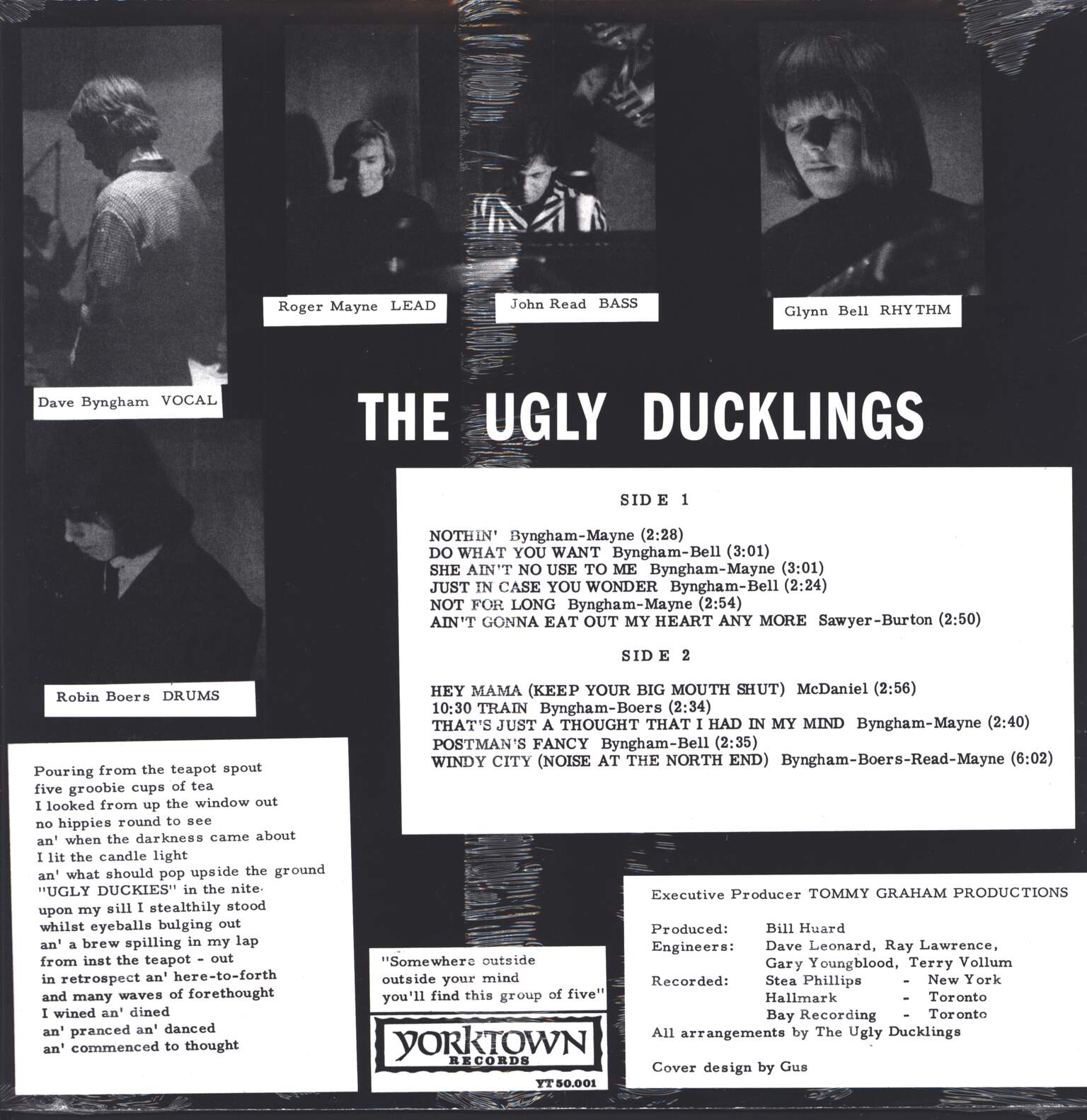 The Ugly Ducklings: Somewhere Outside, LP (Vinyl)