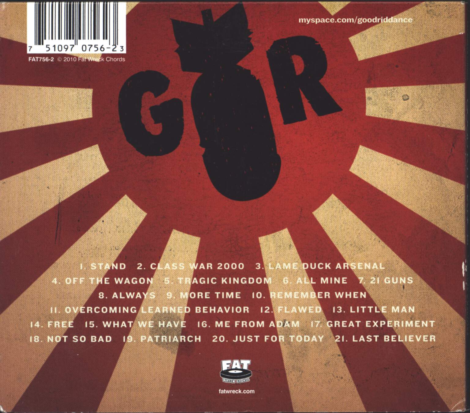Good Riddance: Capricorn One (Singles & Rarities), CD