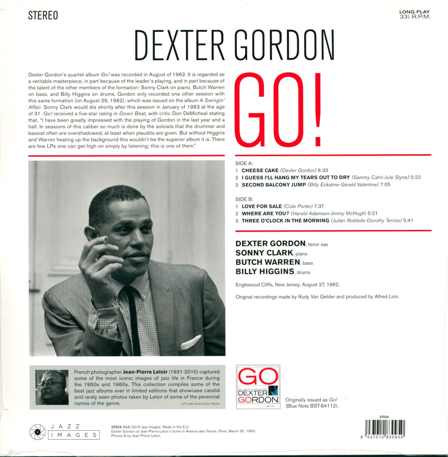 Dexter Gordon: Go!, LP (Vinyl)