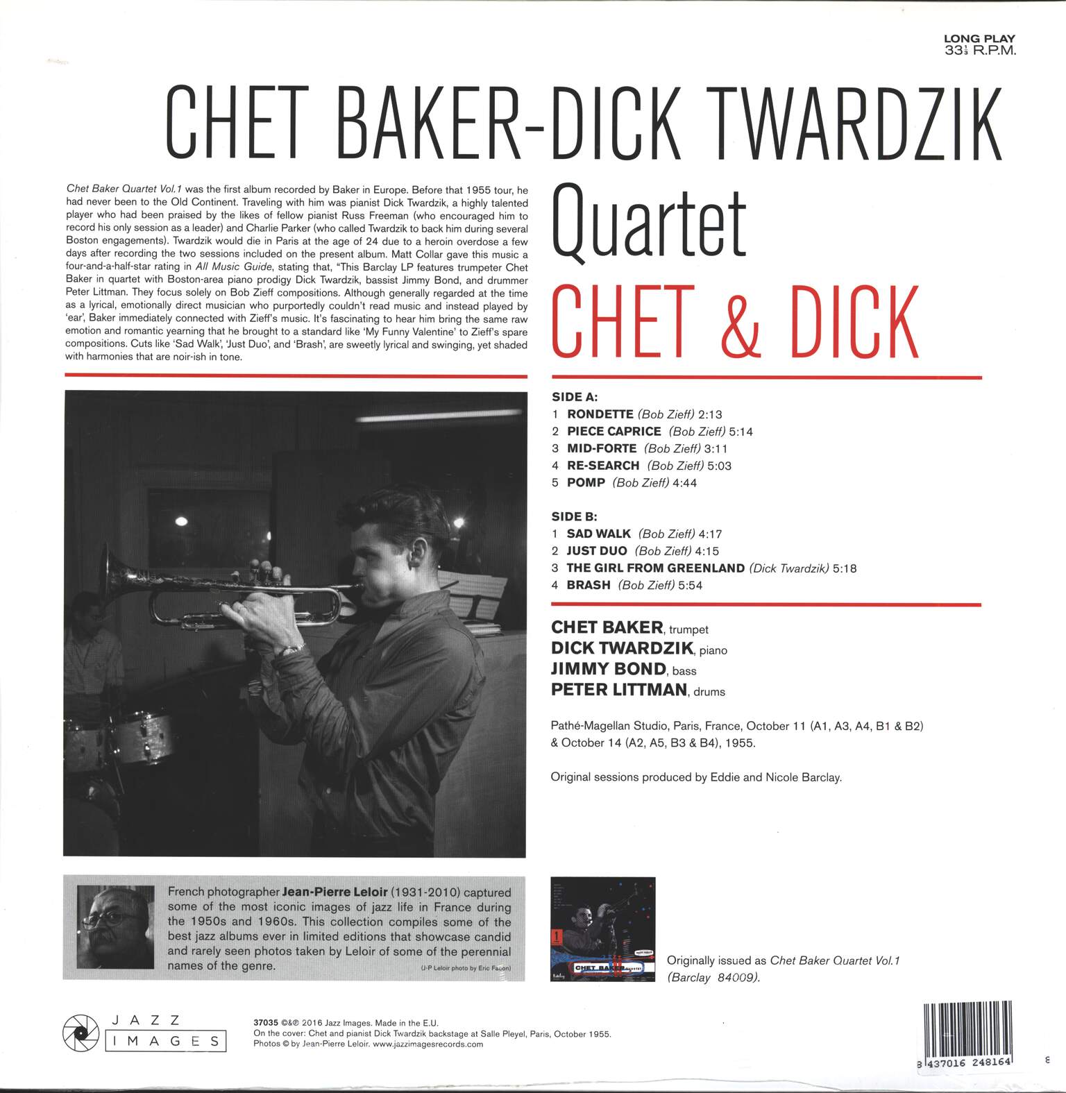 Chet Baker: Chet & Dick, LP (Vinyl)