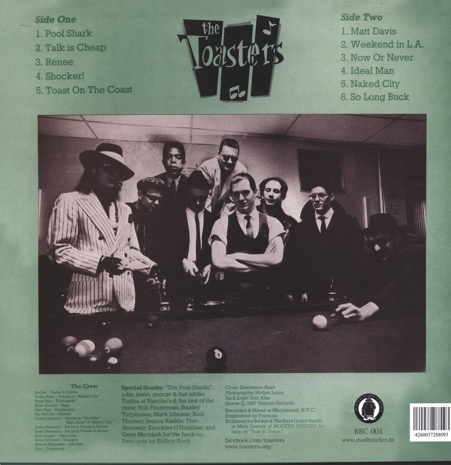 The Toasters: Pool Shark, LP (Vinyl)