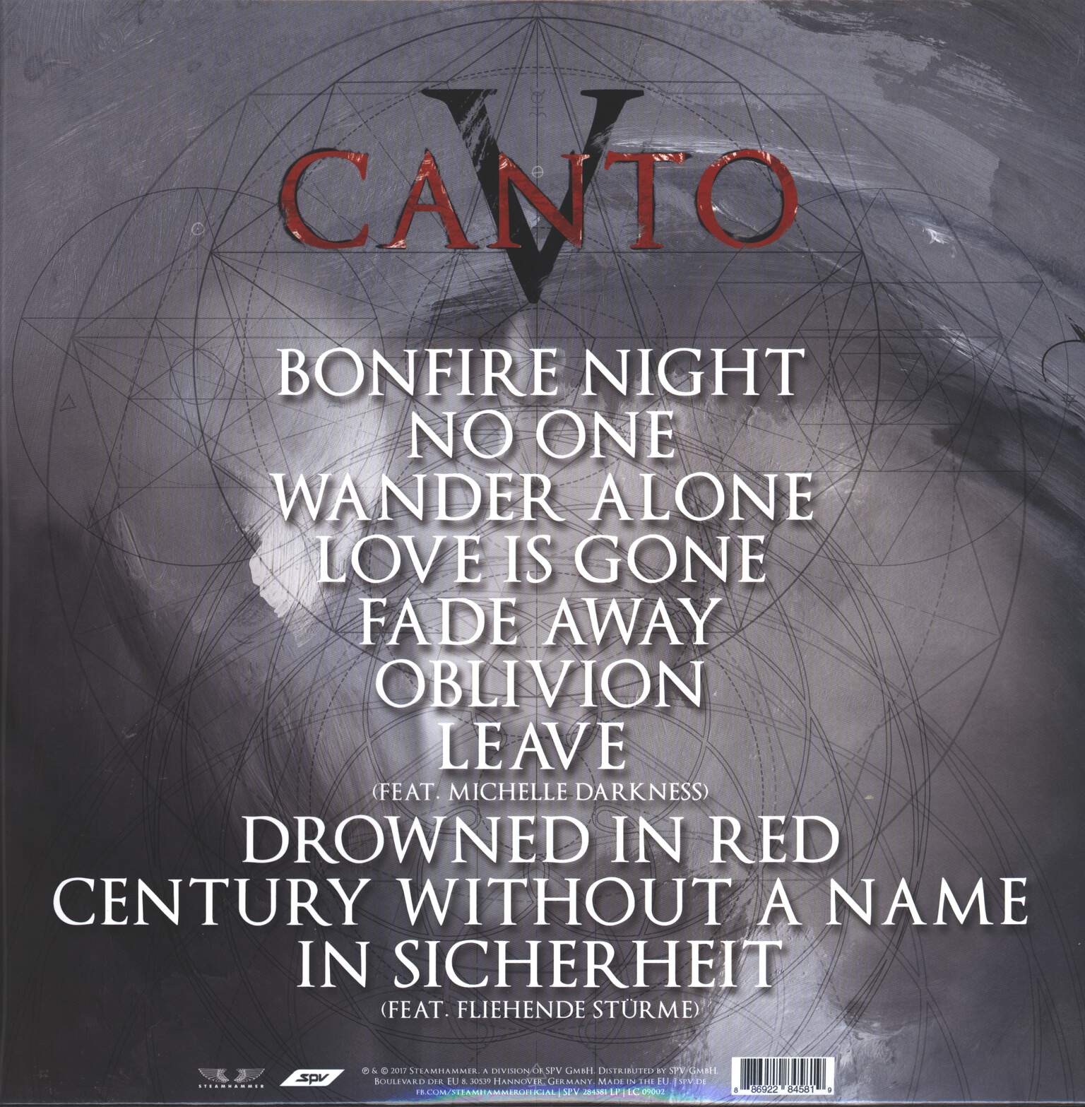 The Fright: Canto V, LP (Vinyl)