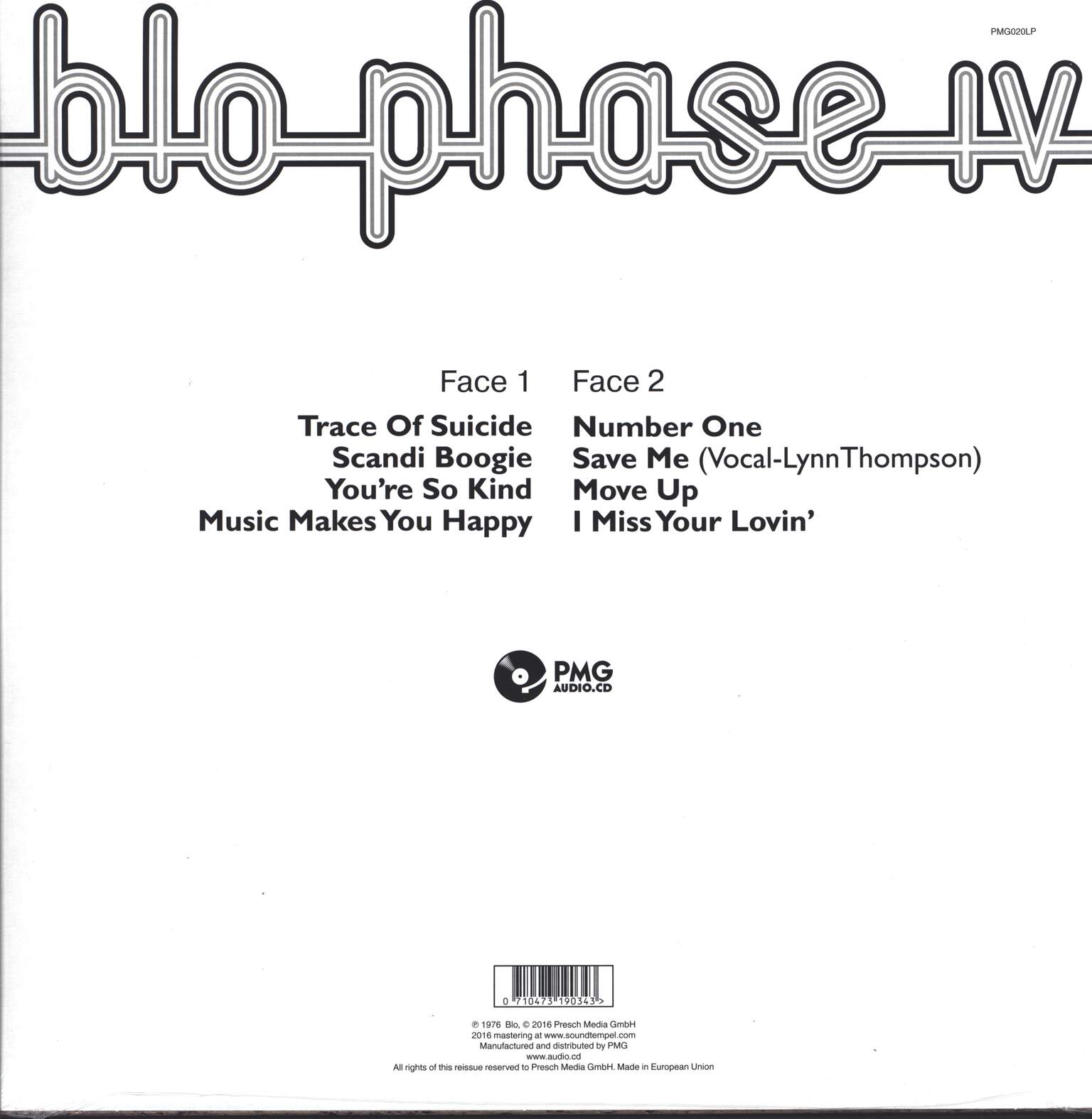 Blo: Phase IV, LP (Vinyl)