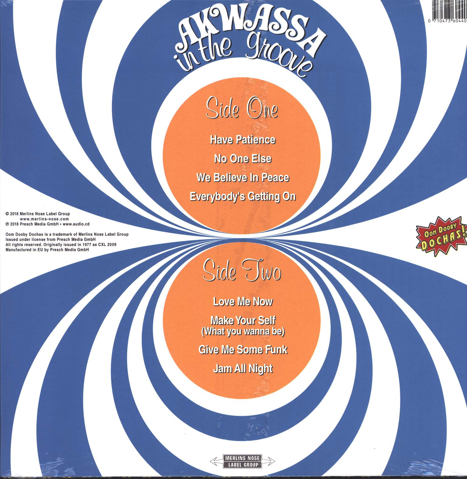Akwassa: In The Groove, LP (Vinyl)