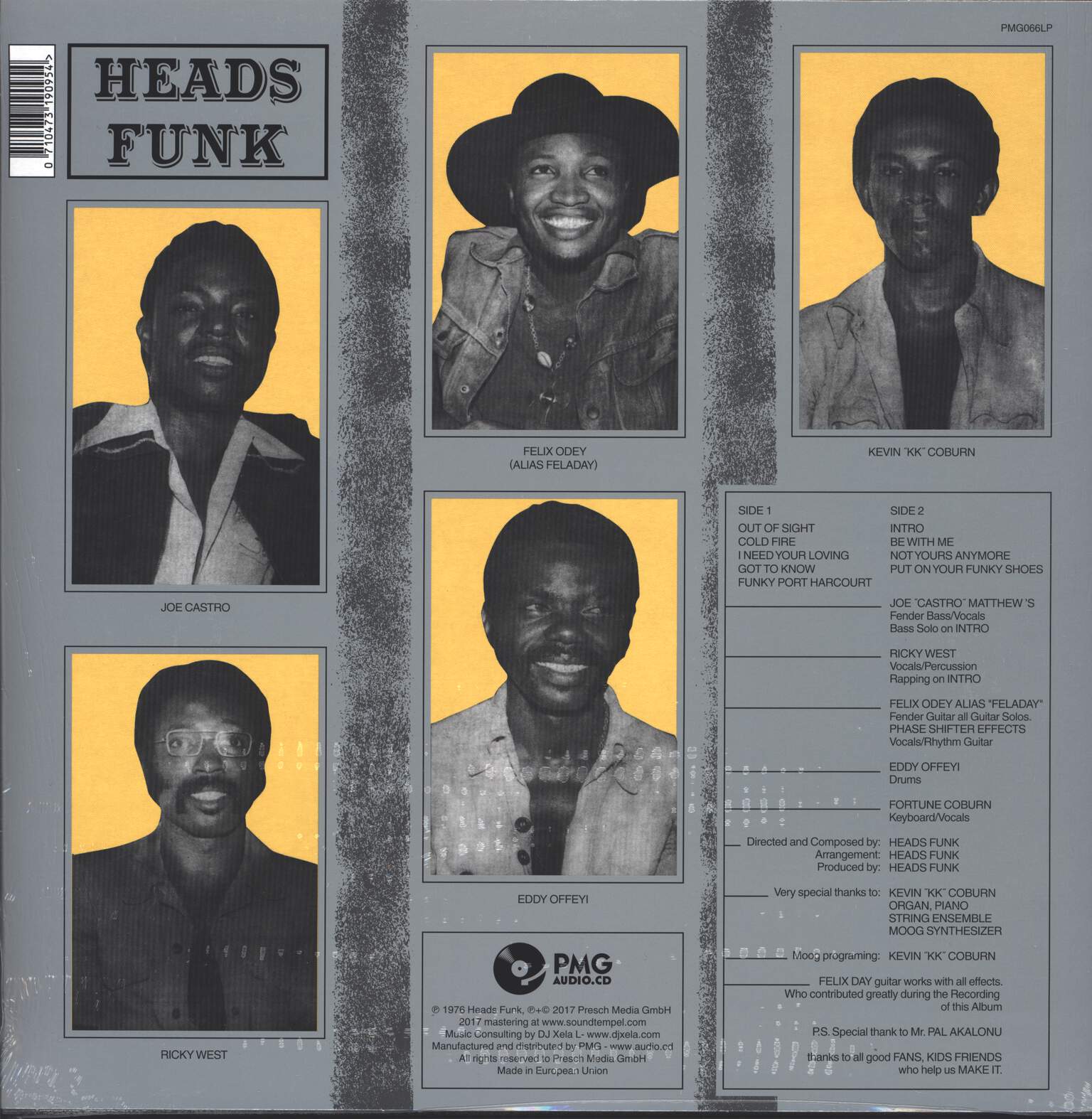 Heads Funk Band: Cold Fire, LP (Vinyl)