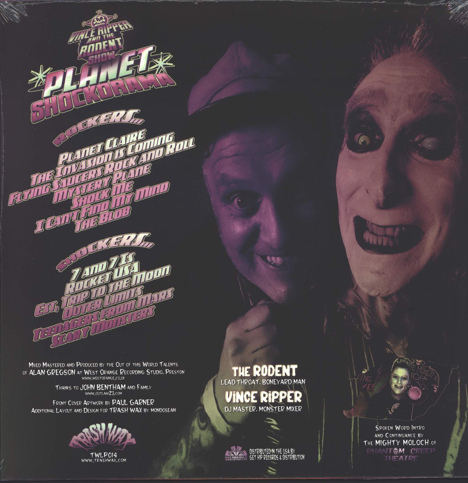 Vince Ripper And The Rodent Show: Planet Shockorama, LP (Vinyl)