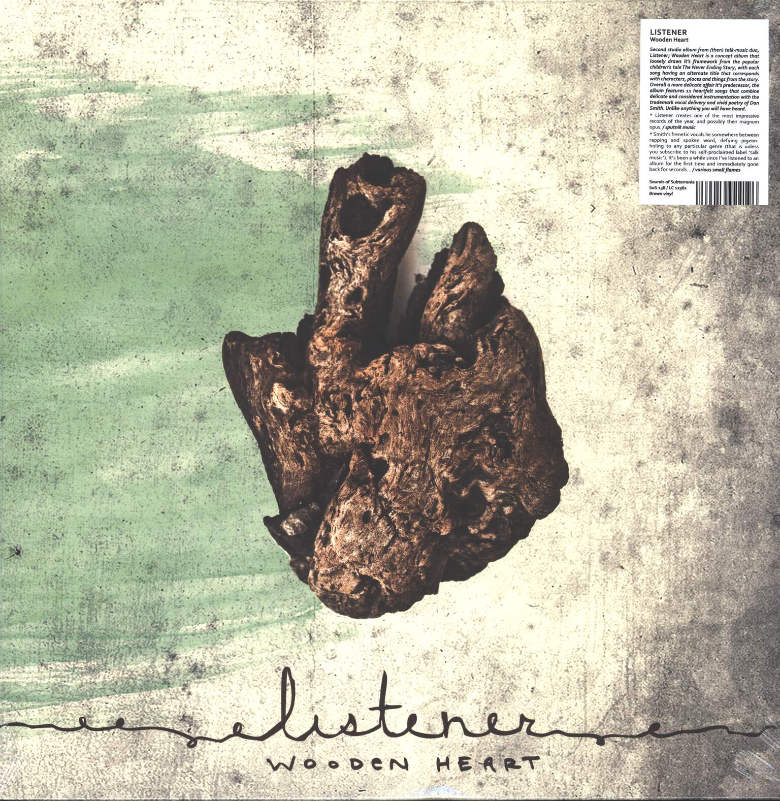 Listener: Wooden Heart, LP (Vinyl)