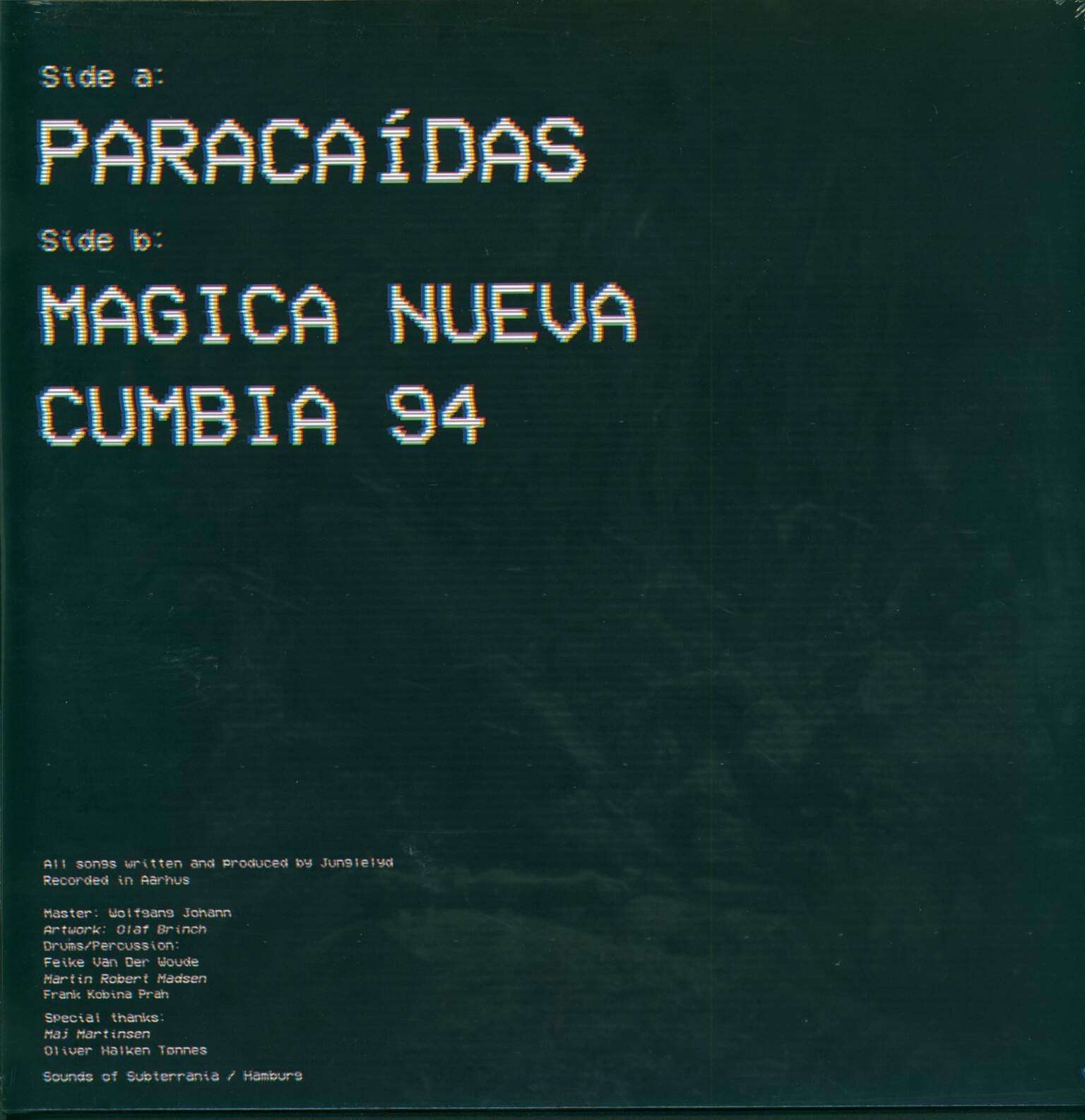 Junglelyd: Paracaídas, 12" Maxi Single (Vinyl)