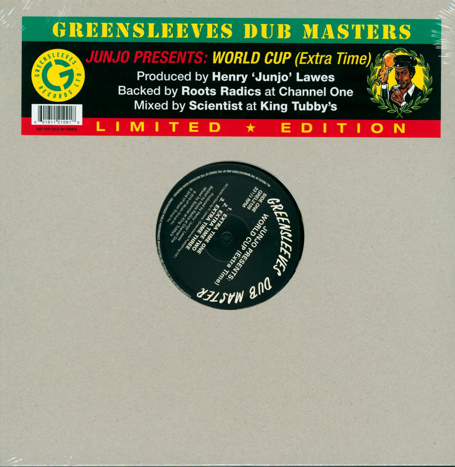 Henry "Junjo" Lawes: World Cup (Extra Time), 12" Maxi Single (Vinyl)