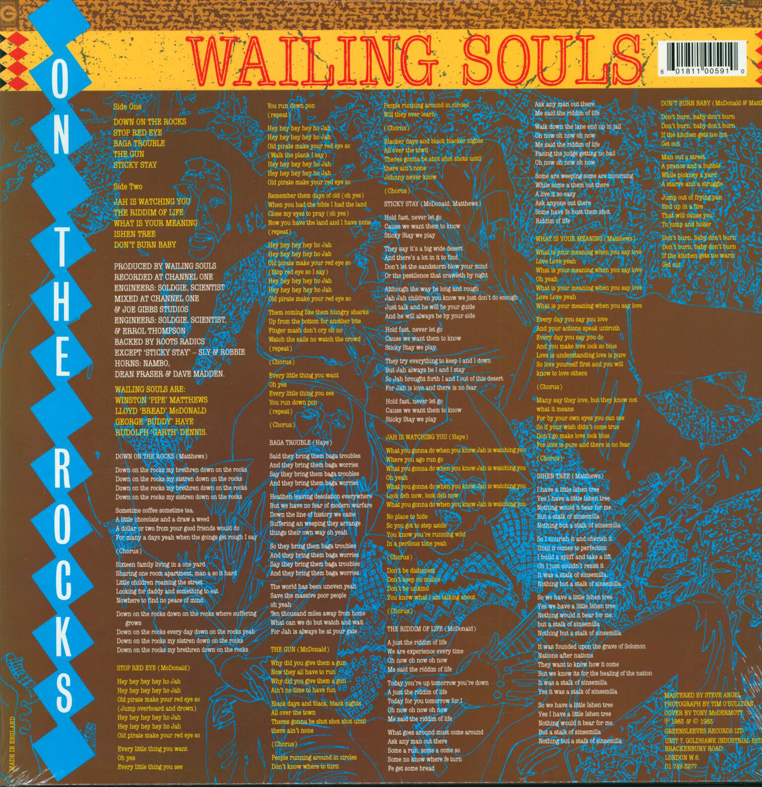 Wailing Souls: On The Rocks, LP (Vinyl)