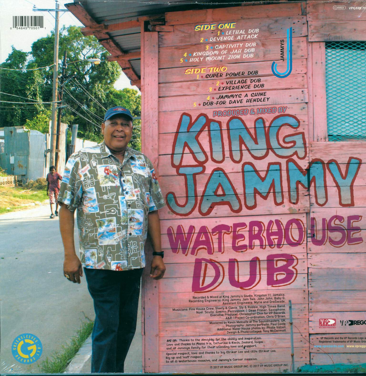 King Jammy: Waterhouse Dub, LP (Vinyl)
