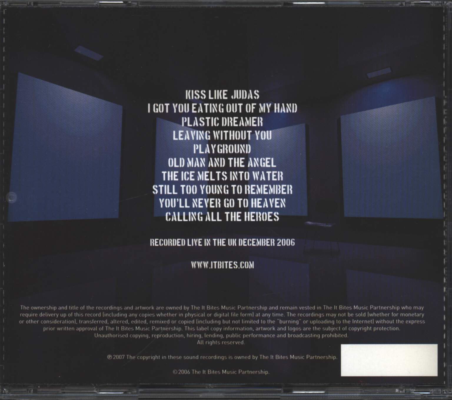 It Bites: When The Lights Go Down, CD