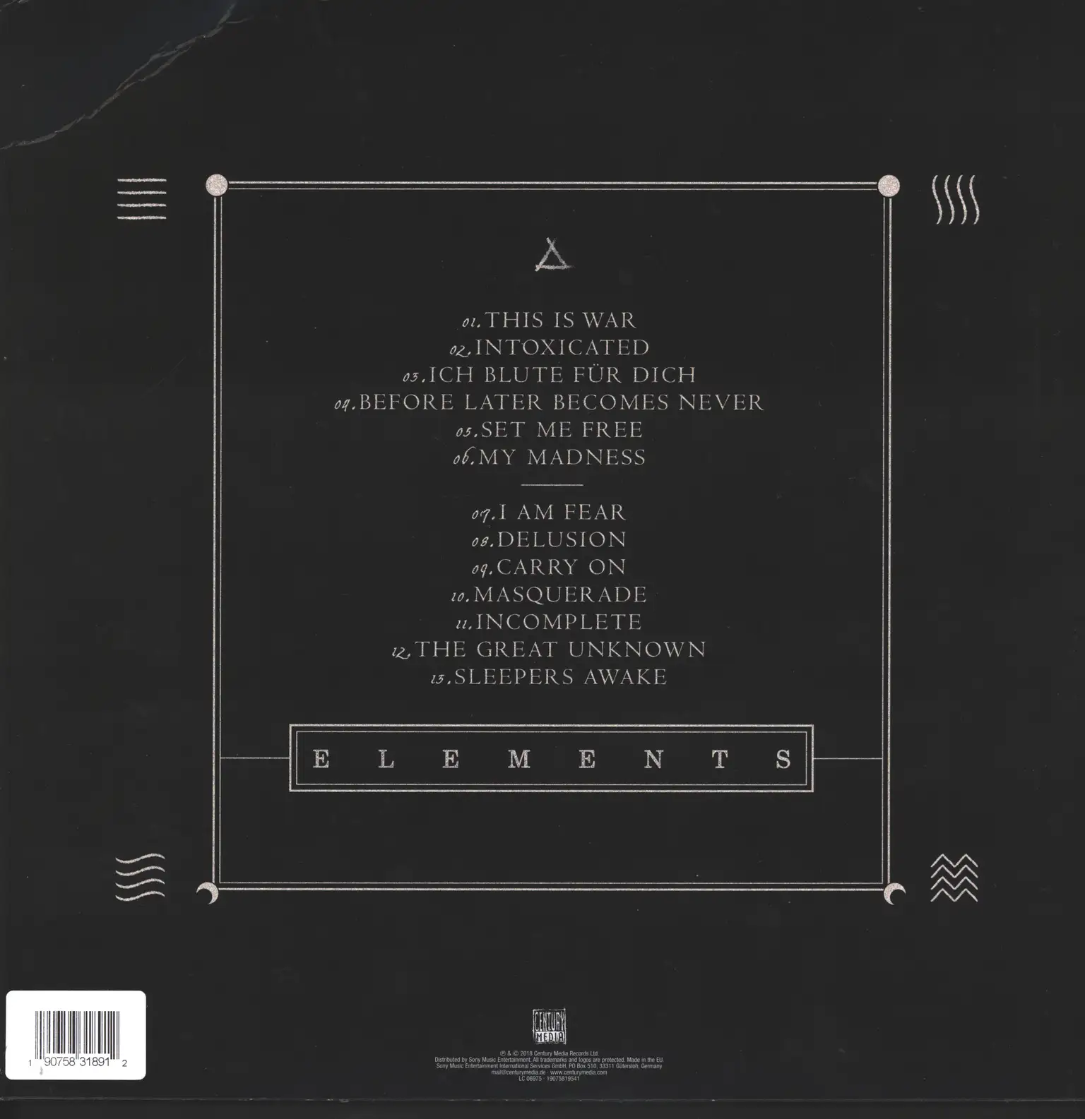 Caliban: Elements, LP (Vinyl)
