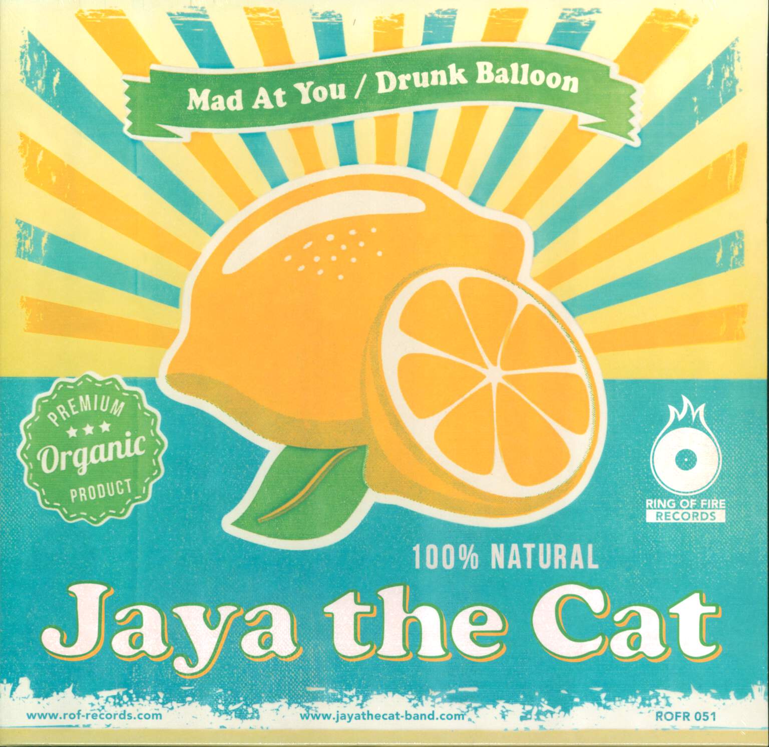 Jaya The Cat: Split, 10" Vinyl EP